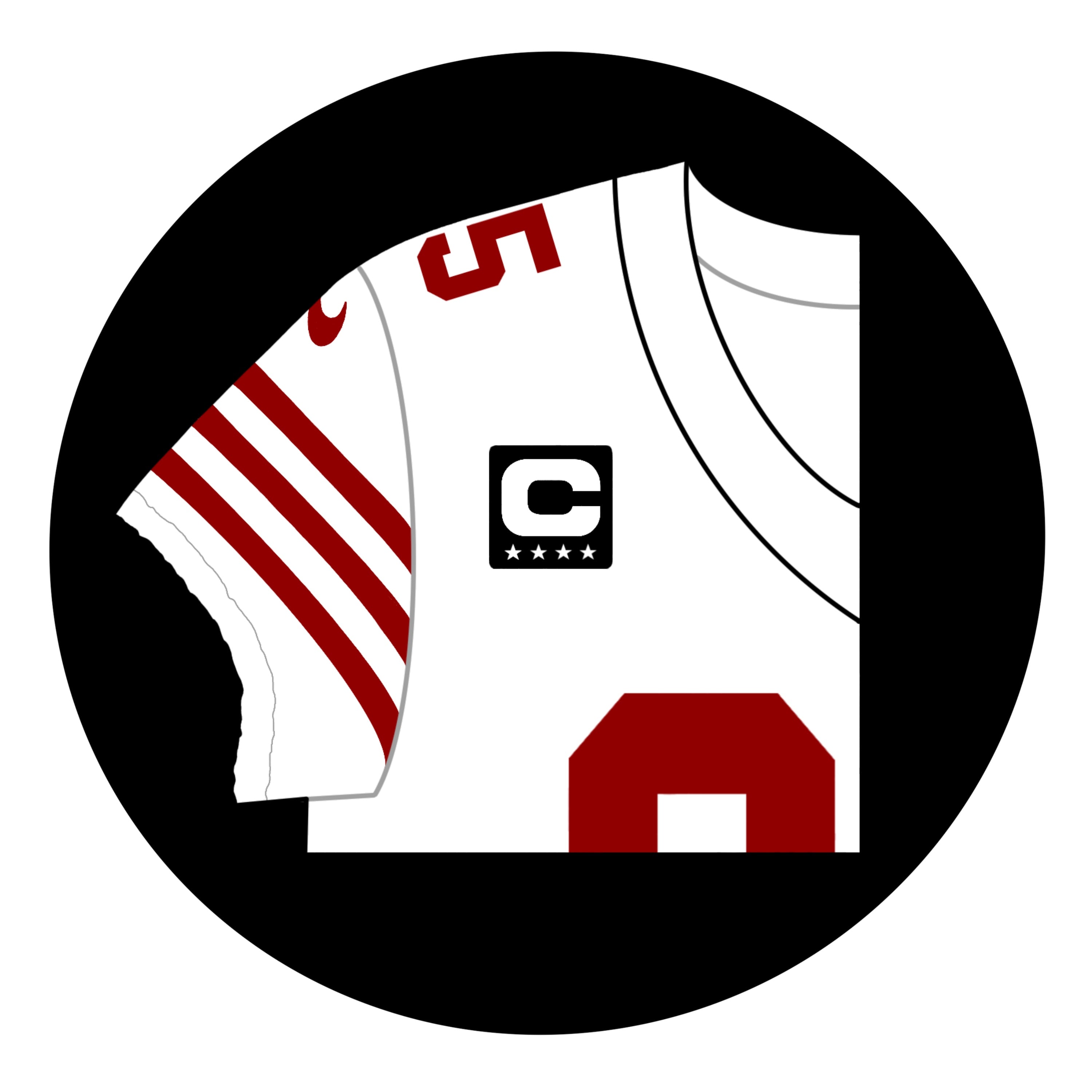 Authentic Captains Patched Jerseys