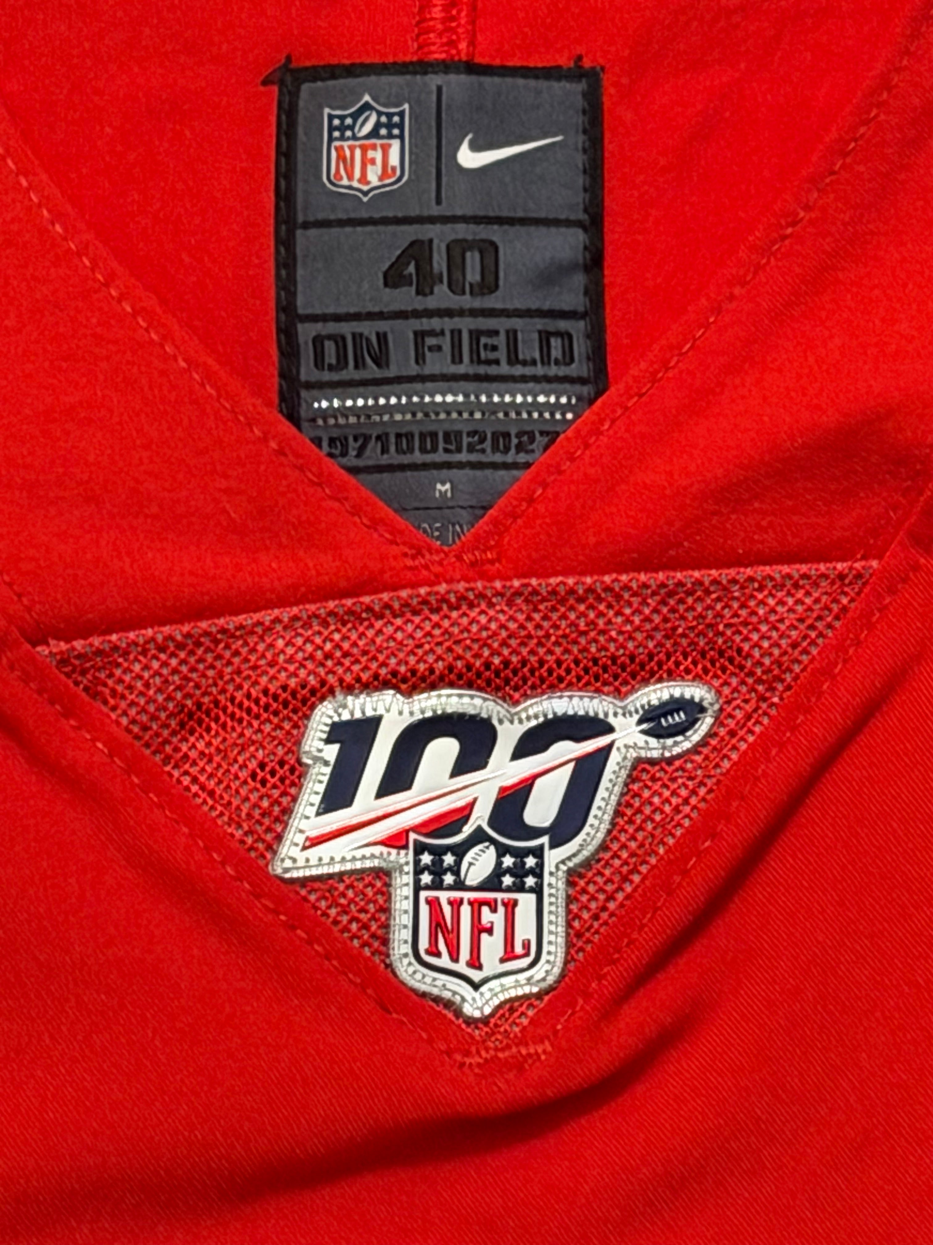 Patrick Mahomes Kansas City Chiefs Jersey #15 Nike Vapor Elite Red Size 40 (M) NFL