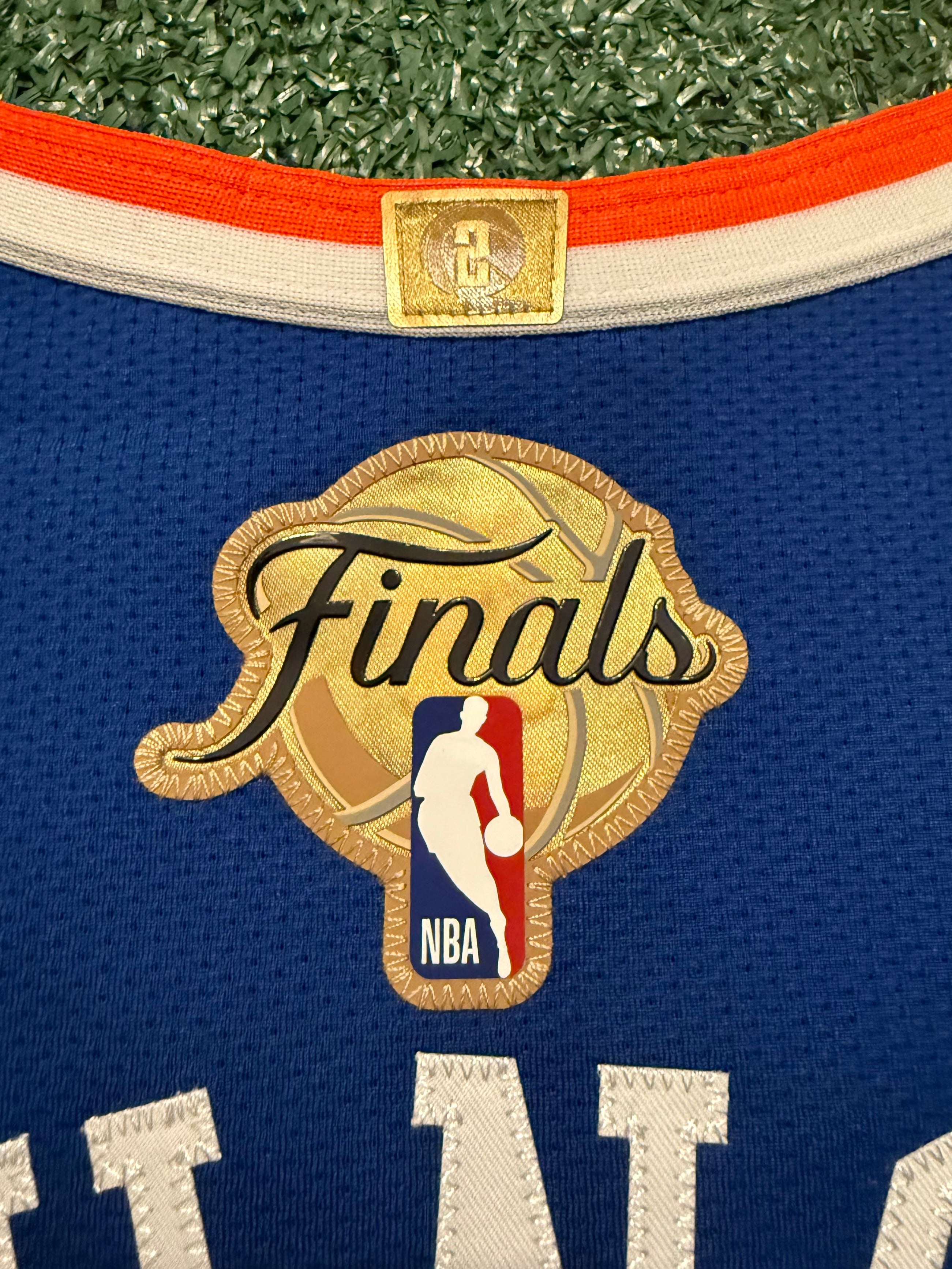 Jalen Brunson New York Knicks Jersey #11 Finals Nike ADV Authentic Blue Size 52 (XL) NBA