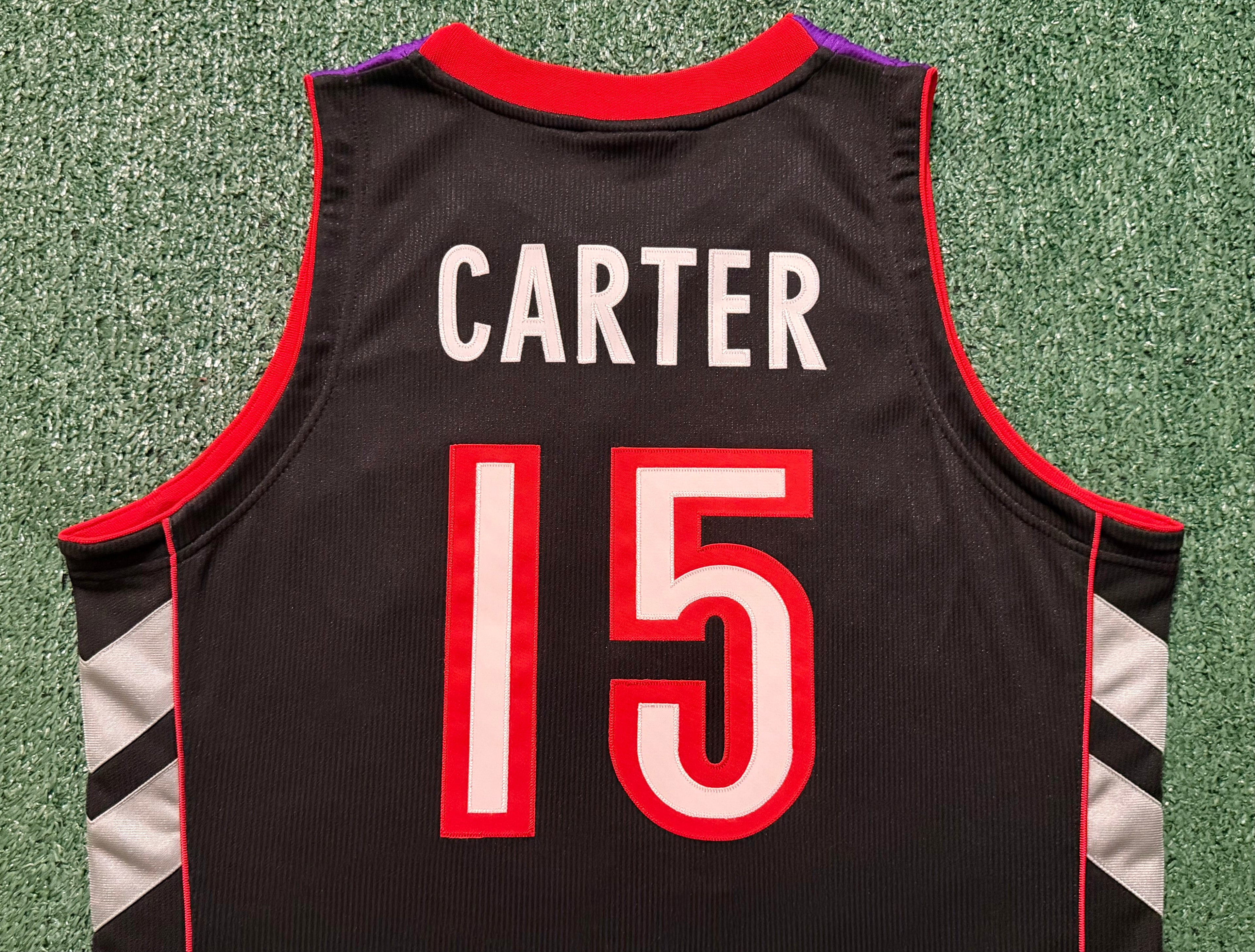 Vince Carter Toronto Raptors Jersey #15 Mitchell & Ness Authentic Purple Size 44 (L) NBA