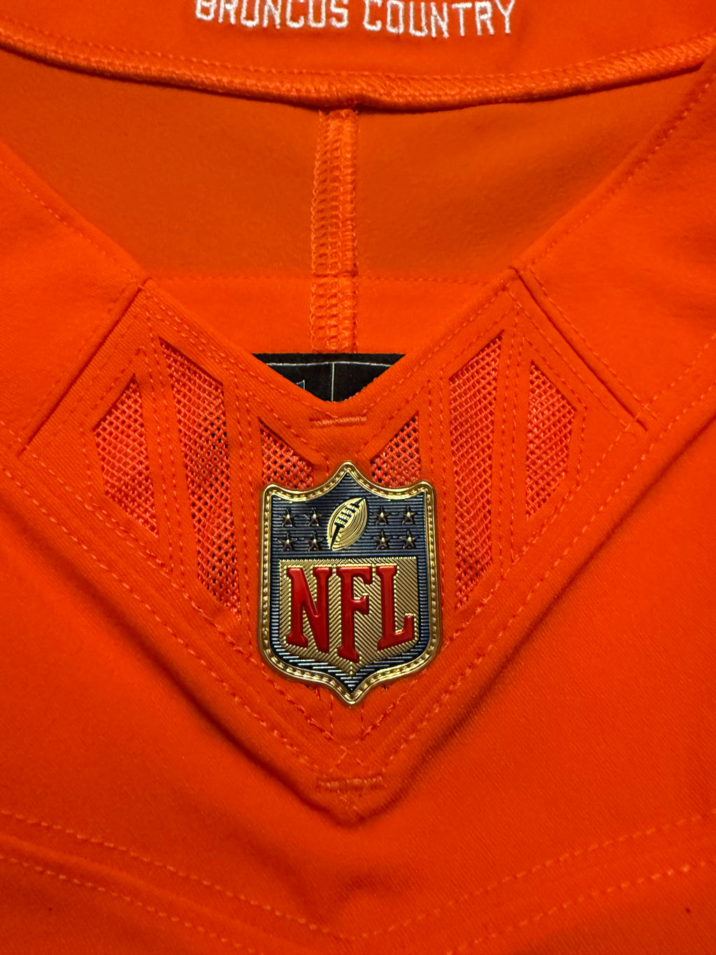 Pat Surtain II Denver Broncos Jersey #2 Nike Vapor Fuse Elite Orange Size 52 (XXL) NFL