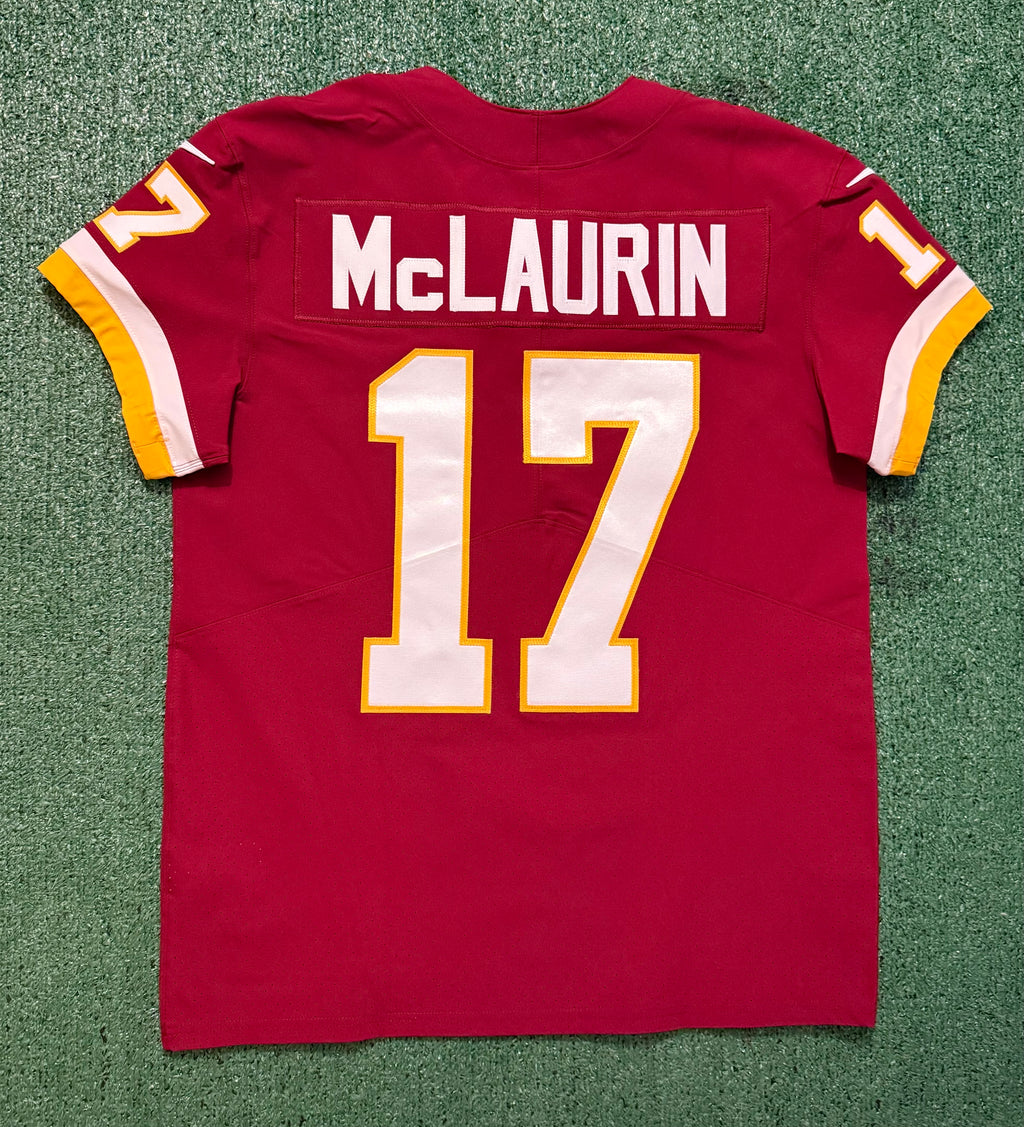 Terry McLaurin Washington Commanders Jersey #17 Nike Vapor Elite Maroon Size 44 (Large) NFL