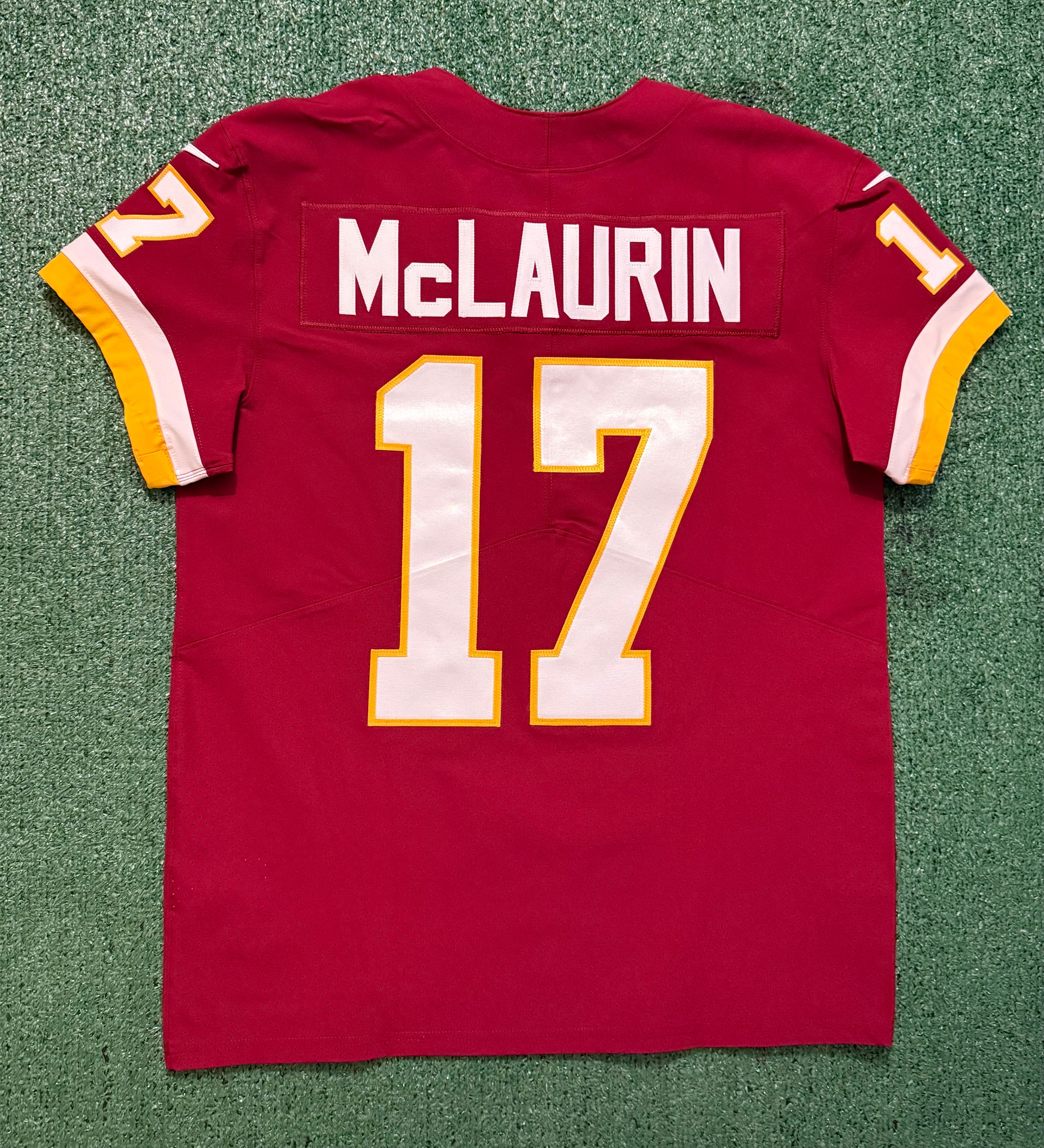 Terry McLaurin Washington Commanders Jersey #17 Nike Vapor Elite Maroon Size 44 (Large) NFL