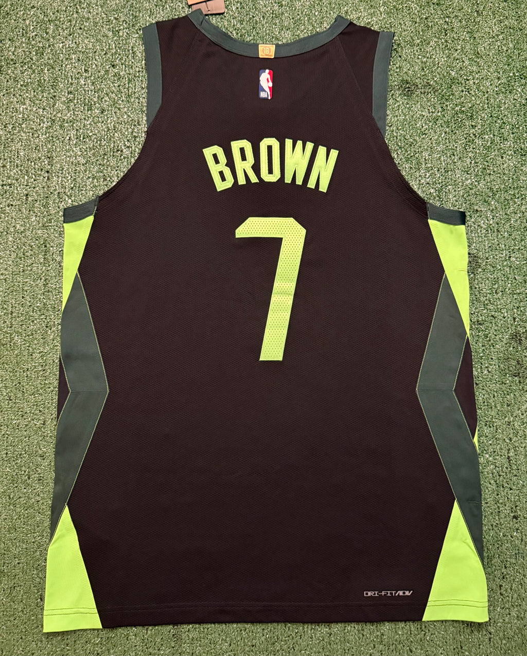 Jaylen Brown Boston Celtics Jersey Nike ADV Authentic Black  Size 48 (Large) NBA