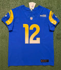 Puka Nacua Los Angeles Rams
Jersey #12 Nike Vapor FUSE Elite blue Size 44 (Large) NFL