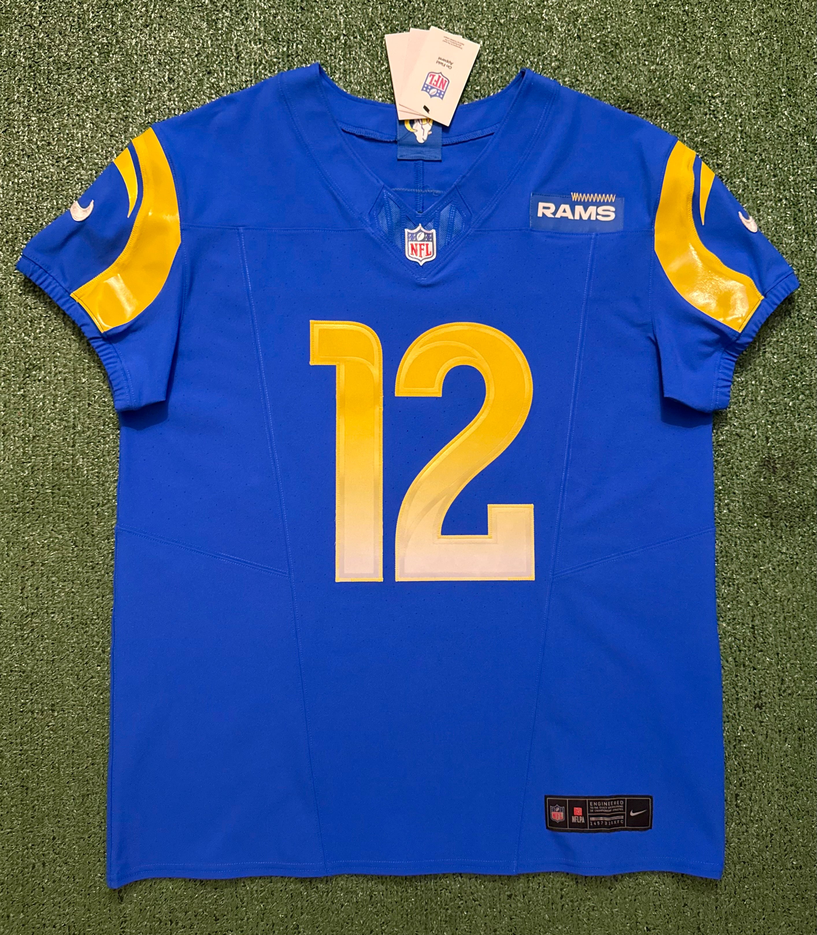 Puka Nacua Los Angeles Rams
Jersey #12 Nike Vapor FUSE Elite blue Size 44 (Large) NFL