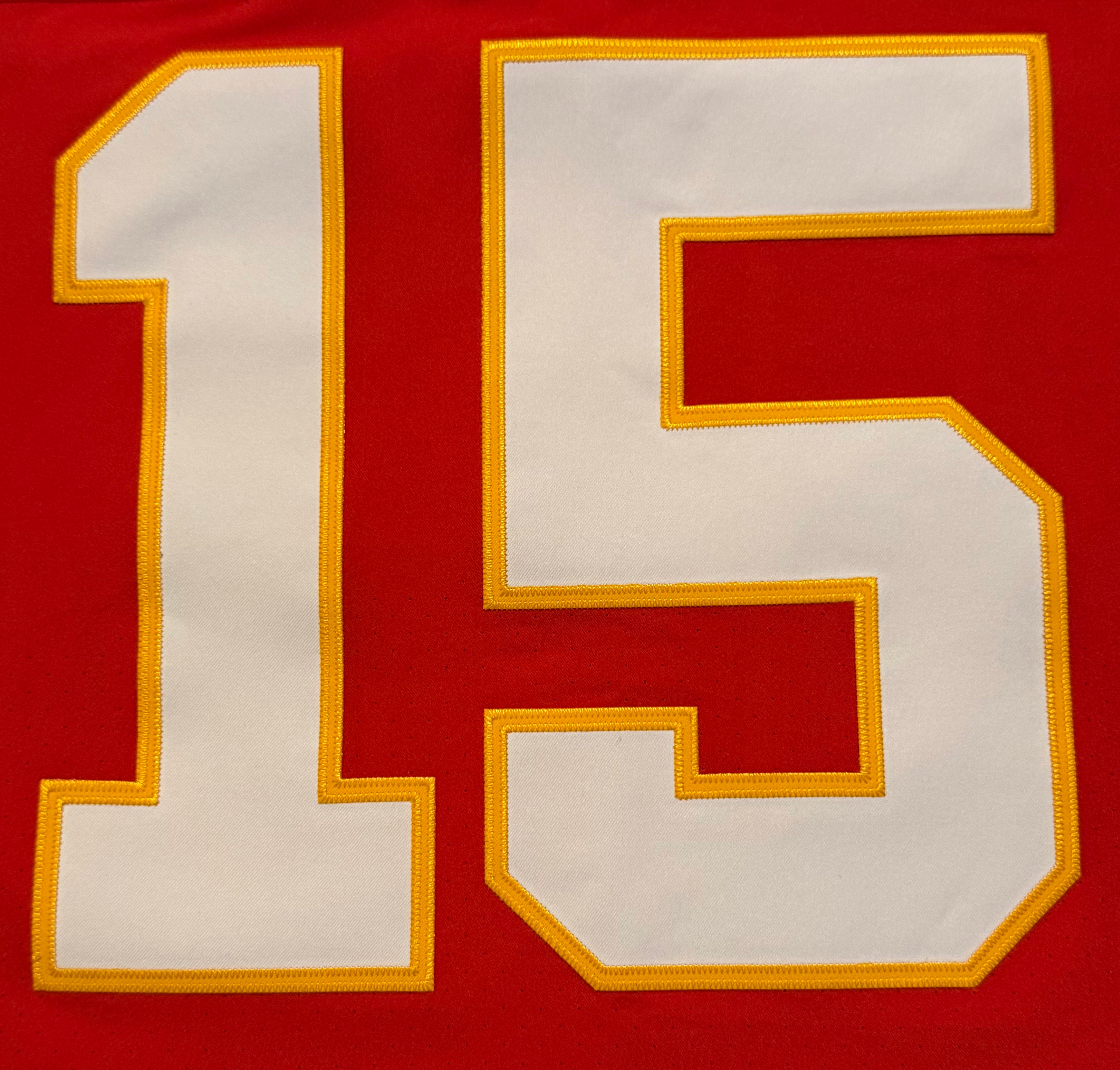 Patrick Mahomes Kansas City Chiefs Jersey #15 Nike Vapor Elite Red Size 40 (M) NFL