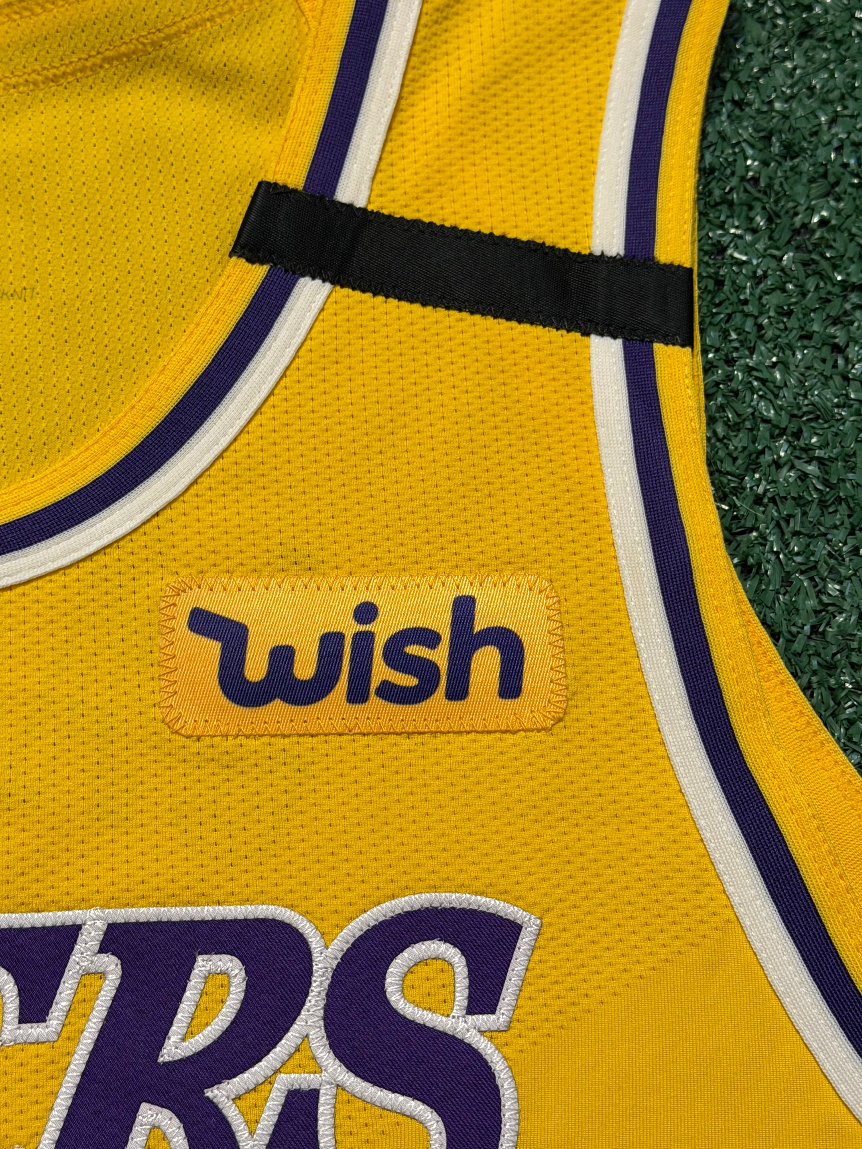 LeBron James Los Angeles Lakers Jersey #23 Nike VaporKnit Authentic Gold Size 52 (XL) NBA