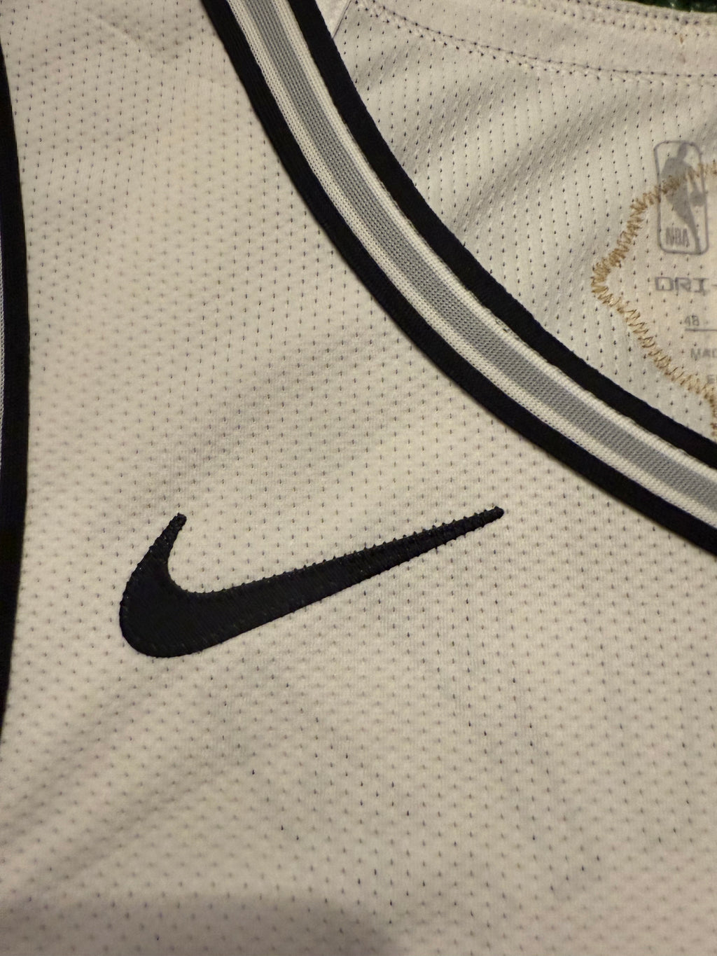 Victor Wembanyama San Antonio Spurs Jersey #1 Nike ADV Authentic White Size 48 (L) NBA