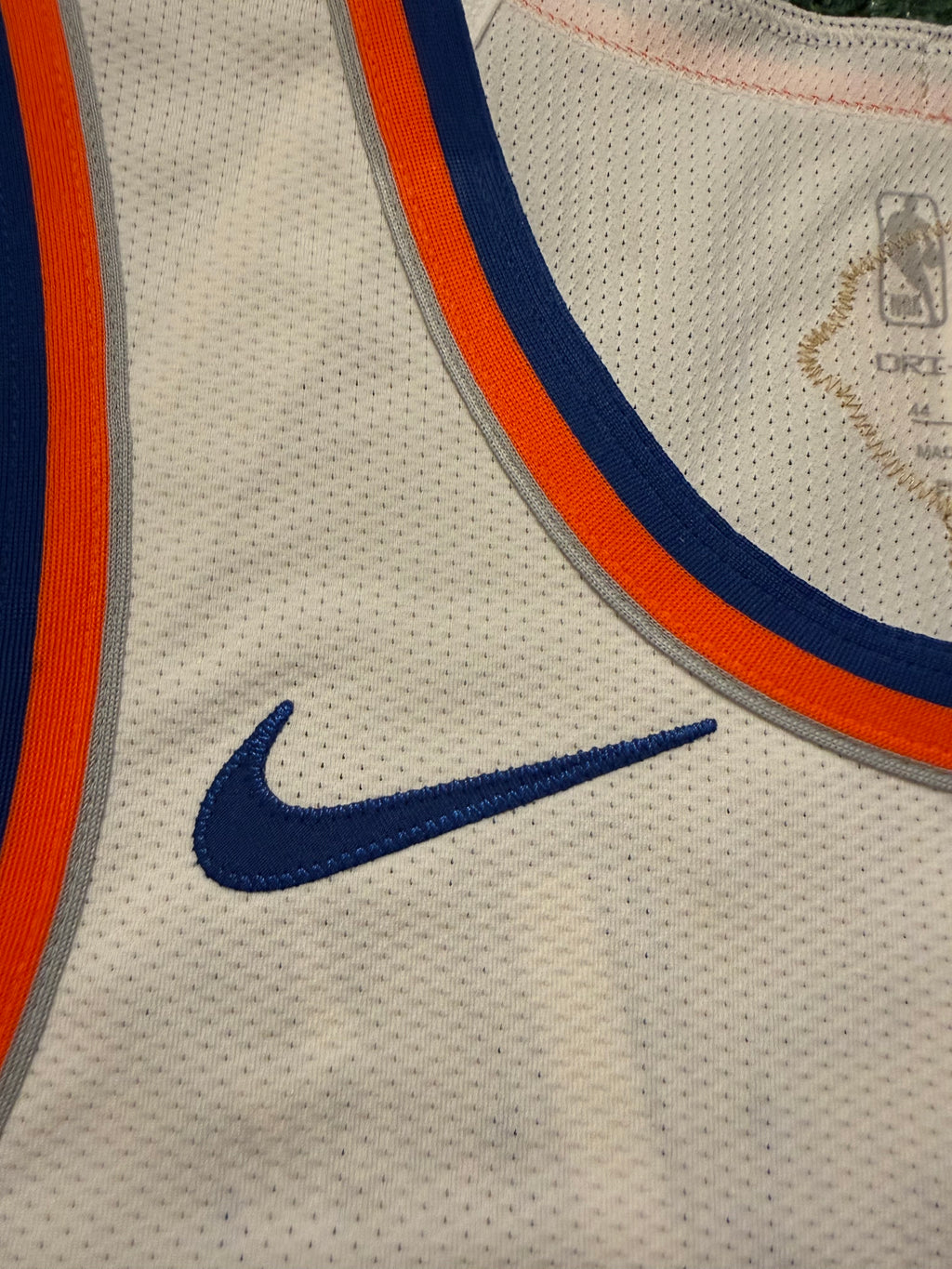 Jalen Brunson New York Knicks Jersey #11 Nike ADV Authentic White Size 44 (M) NBA