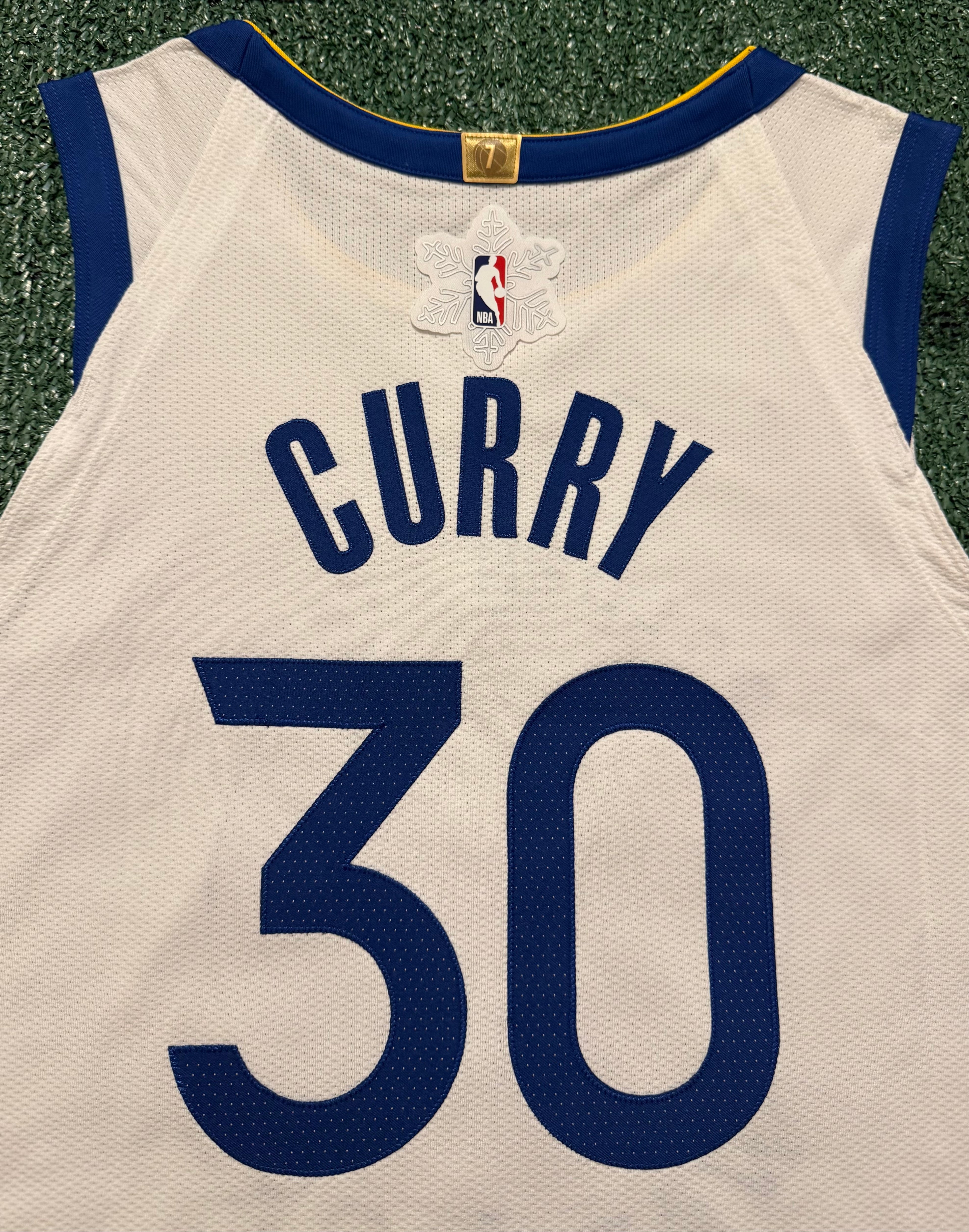 Steph Curry Golden State Warriors Jersey #30 Nike ADV Authentic White Size 48 (L) NBA