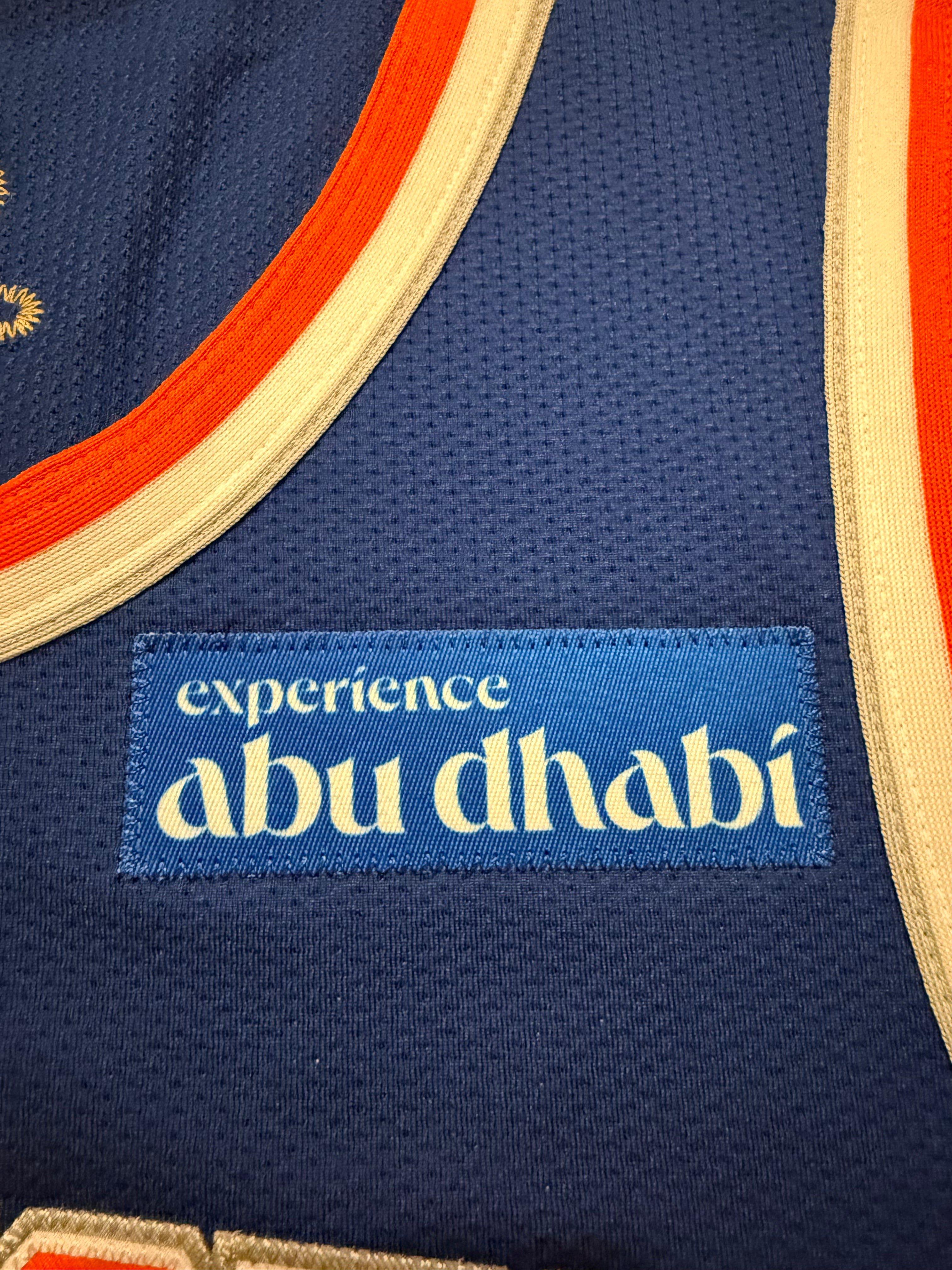 Jalen Brunson New York Knicks Jersey #11 Finals Nike ADV Authentic Blue Size 48 (L) NBA