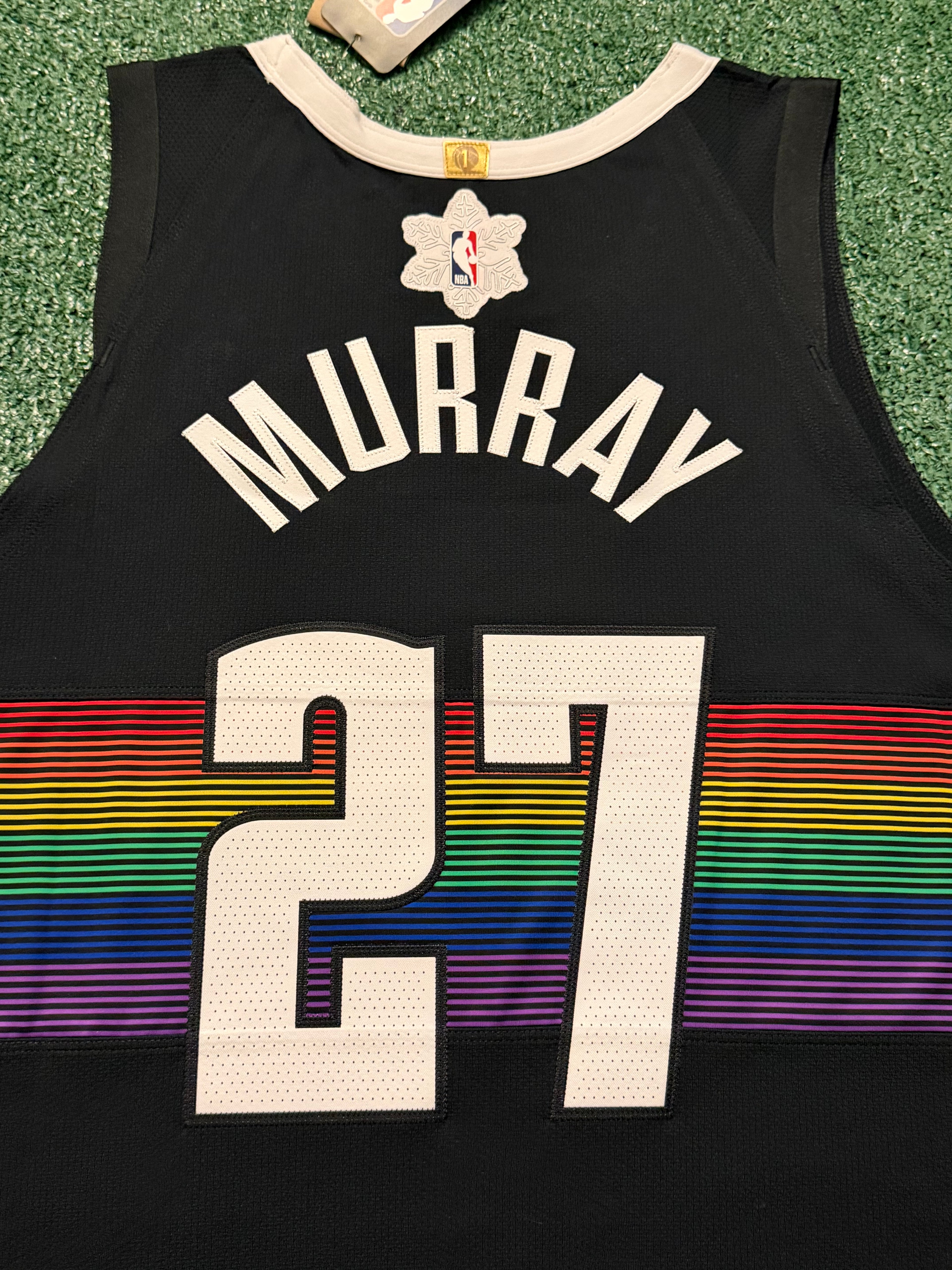 Jamal Murray Denver Nuggets Jersey #27 Nike ADV Authentic Black Size 52 (XL) NBA