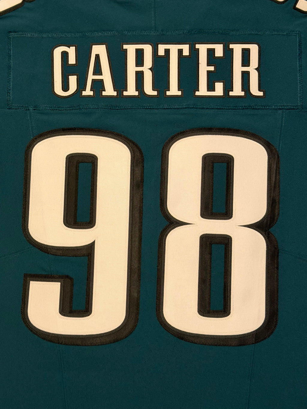 Jalen Carter Philadelphia Eagles Jersey #98 Nike Vapor FUSE Elite green Size 44 (Large) NFL