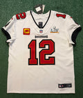 Tom Brady Tampa Bay Buccaneers Jersey #12 Nike Vapor Elite White size 48 (XL) NFL