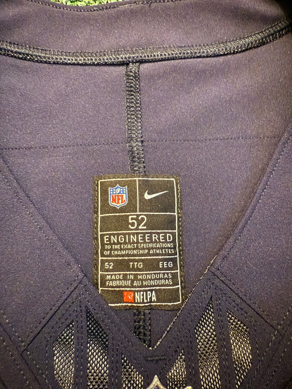 Caleb Williams Chicago Bears Jersey #18 Nike Vapor FUSE Elite Navy Size 52 (XXL) NFL