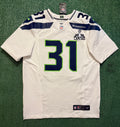 Cam Chancellor Seattle Seahawks 
Jersey #31 Nike Elite white Size 44 (Large) NFL