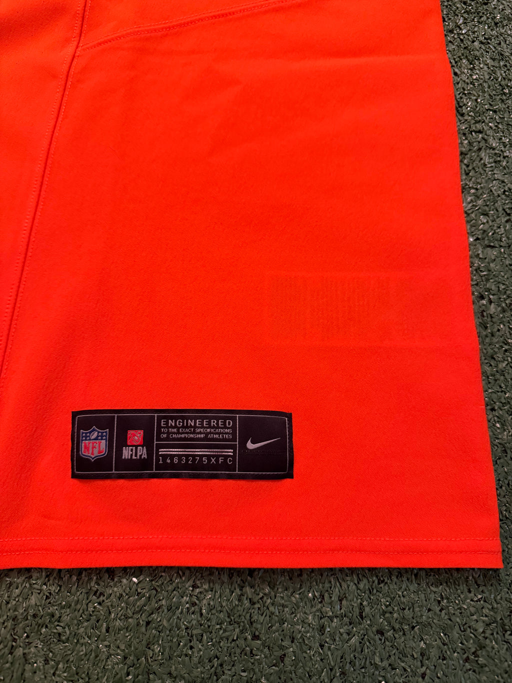 Pat Surtain II Denver Broncos Jersey #2 Nike Vapor Fuse Elite Orange Size 52 (XXL) NFL