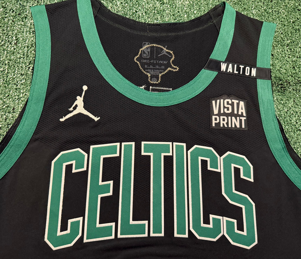 Jayson Tatum Boston Celtics Jersey #0 Nike ADV Authentic Black Size 52 (XL) NBA