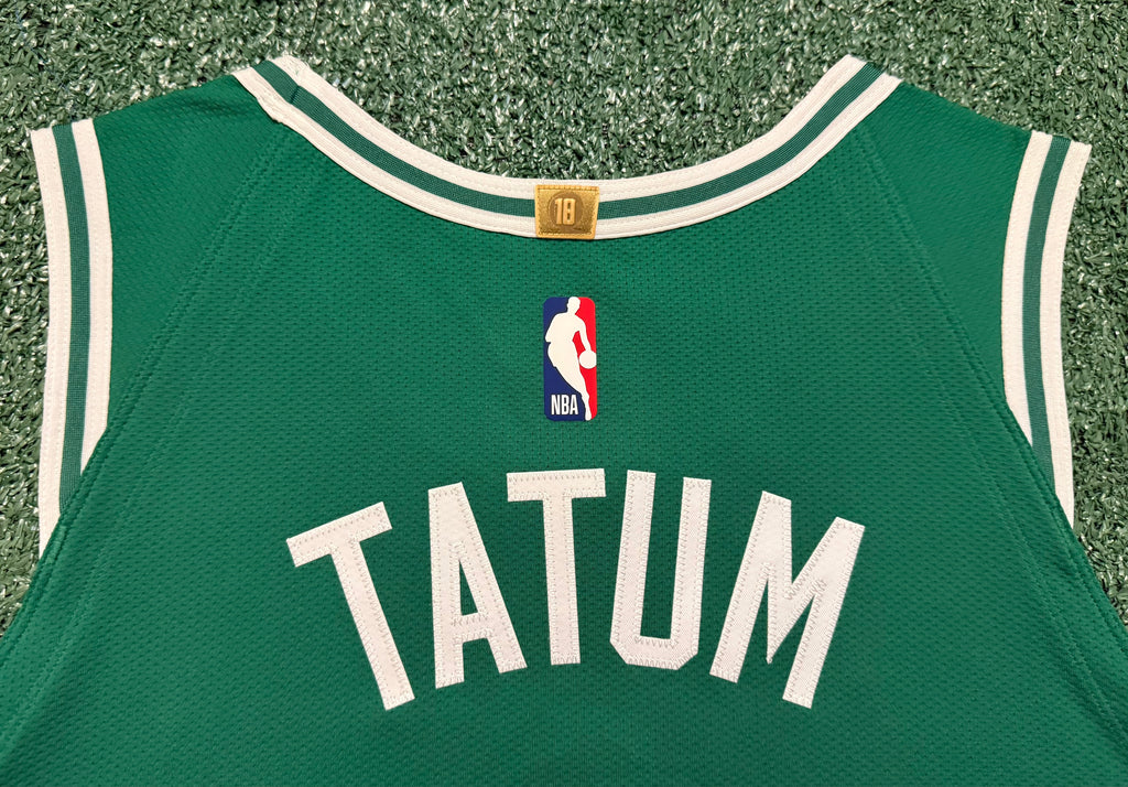 Jayson Tatum Boston Celtics Jersey #0 Nike ADV Authentic Green Size 52 (XL) NBA