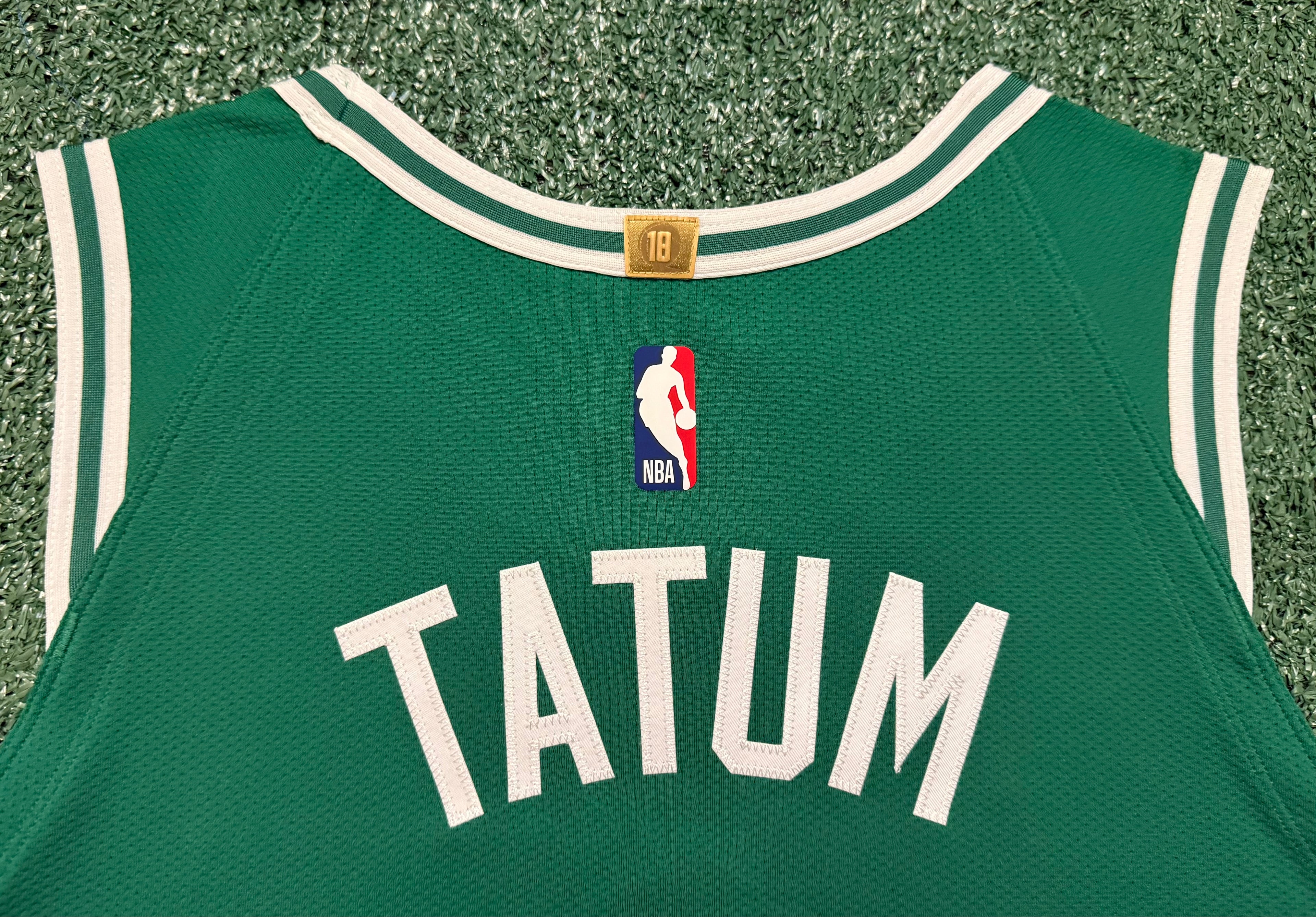 Jayson Tatum Boston Celtics Jersey #0 Nike ADV Authentic Green Size 52 (XL) NBA