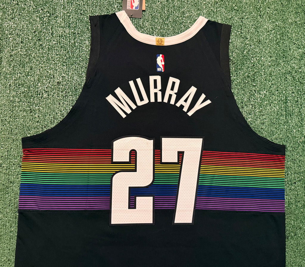 Jamal Murray Denver Nuggets Jersey #27 Nike ADV Authentic Black Size 52 (XL) NBA
