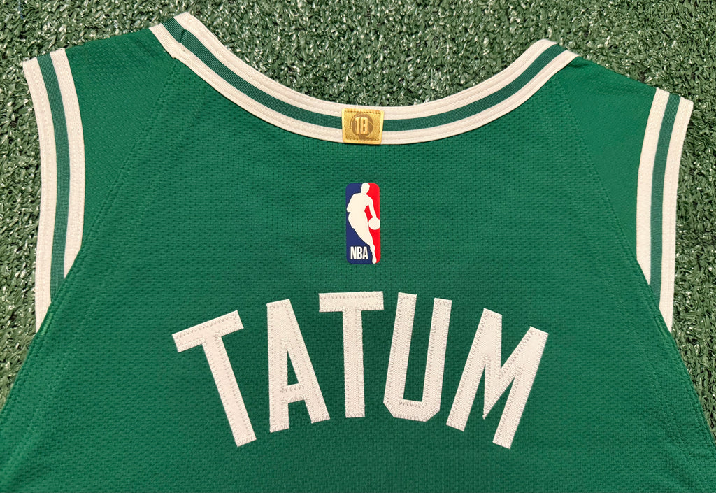 Jayson Tatum Boston Celtics Jersey #0 Nike ADV Authentic Green Size 48 (L) NBA
