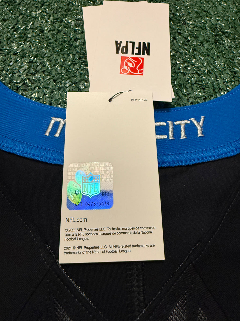 Aidan Hutchinson Detroit Lions Jersey #97 Nike Vapor FUSE Elite black size 40 (Medium) NFL