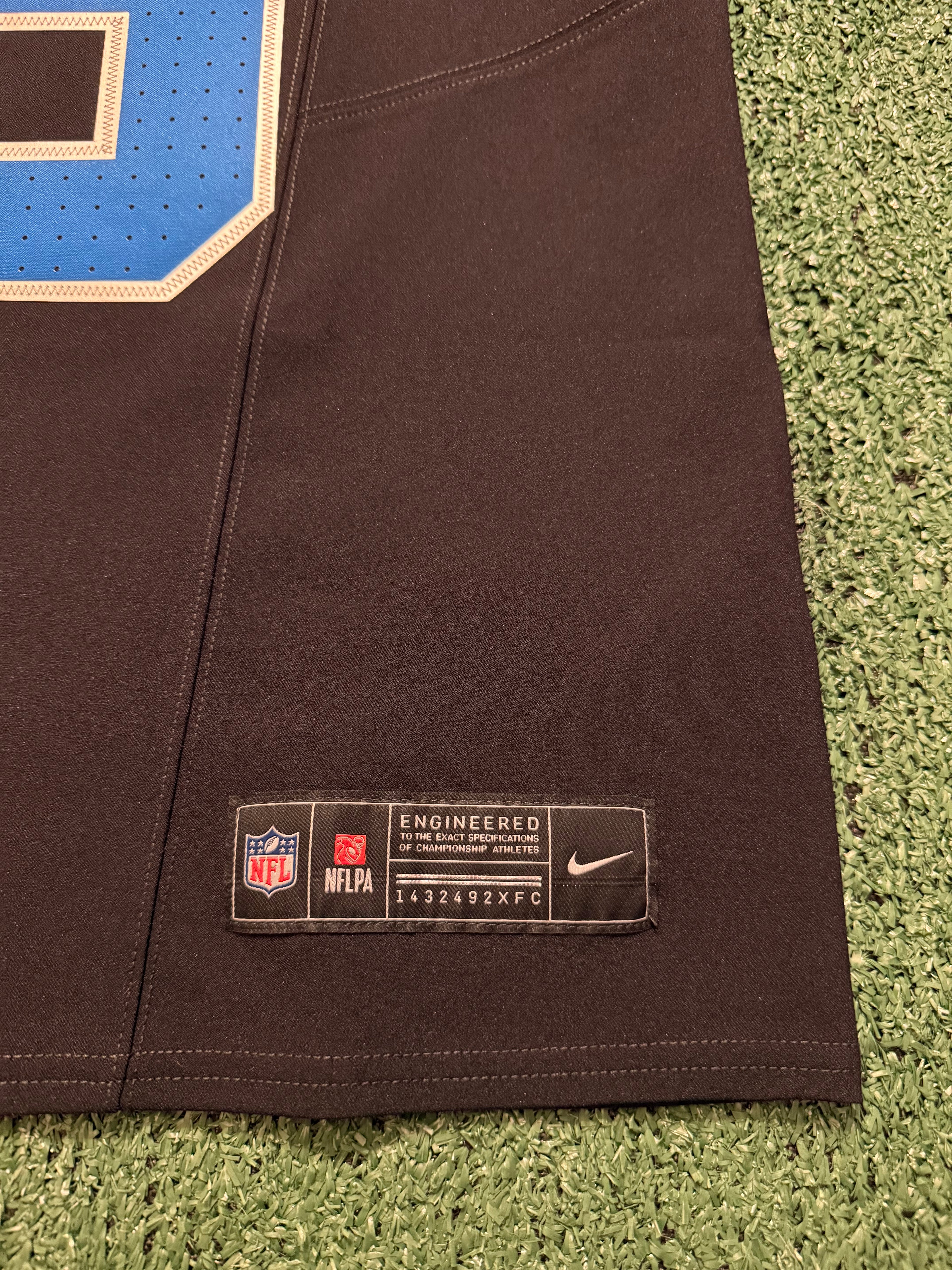 Jared Goff Detroit Lions Jersey #16  Nike Vapor FUSE Elite Black Size 44 (Large) NFL