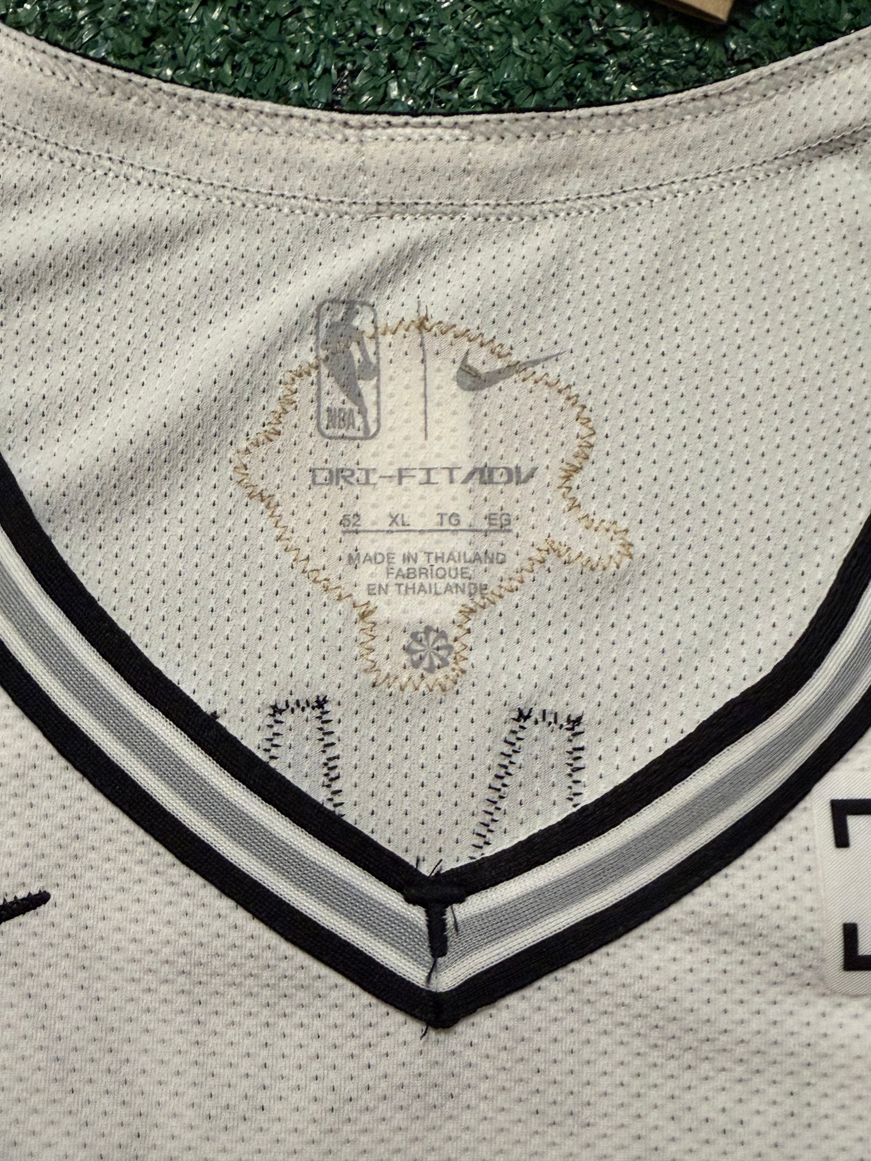 Victor Wembanyama San Antonio Spurs Jersey #1 Nike ADV Authentic White Size 52 (XL) NBA
