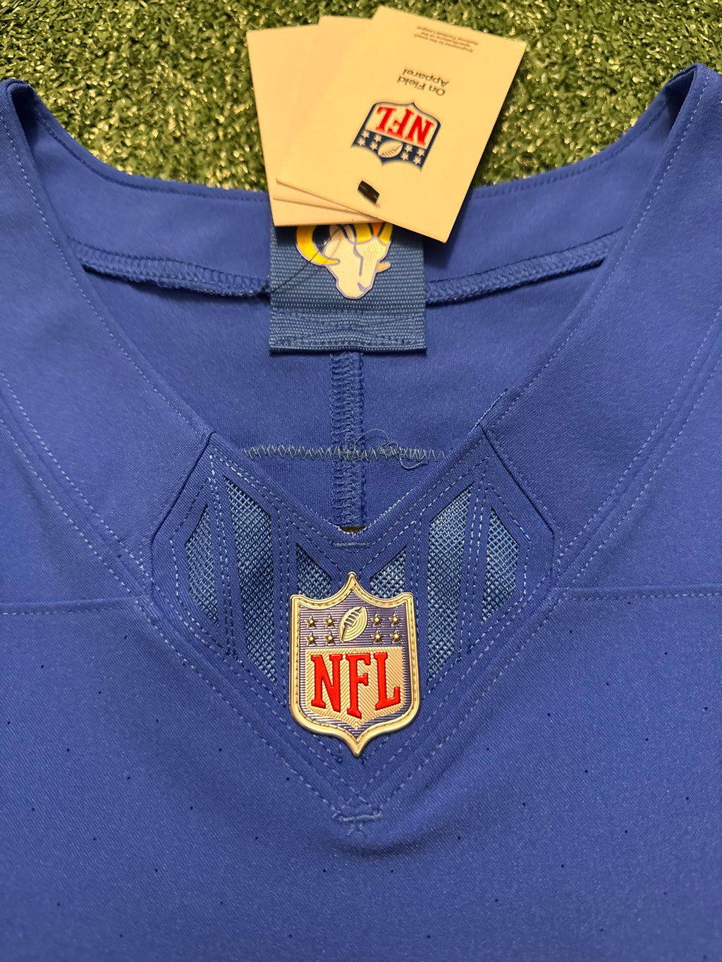 Puka Nacua Los Angeles Rams
Jersey #12 Nike Vapor FUSE Elite blue Size 44 (Large) NFL