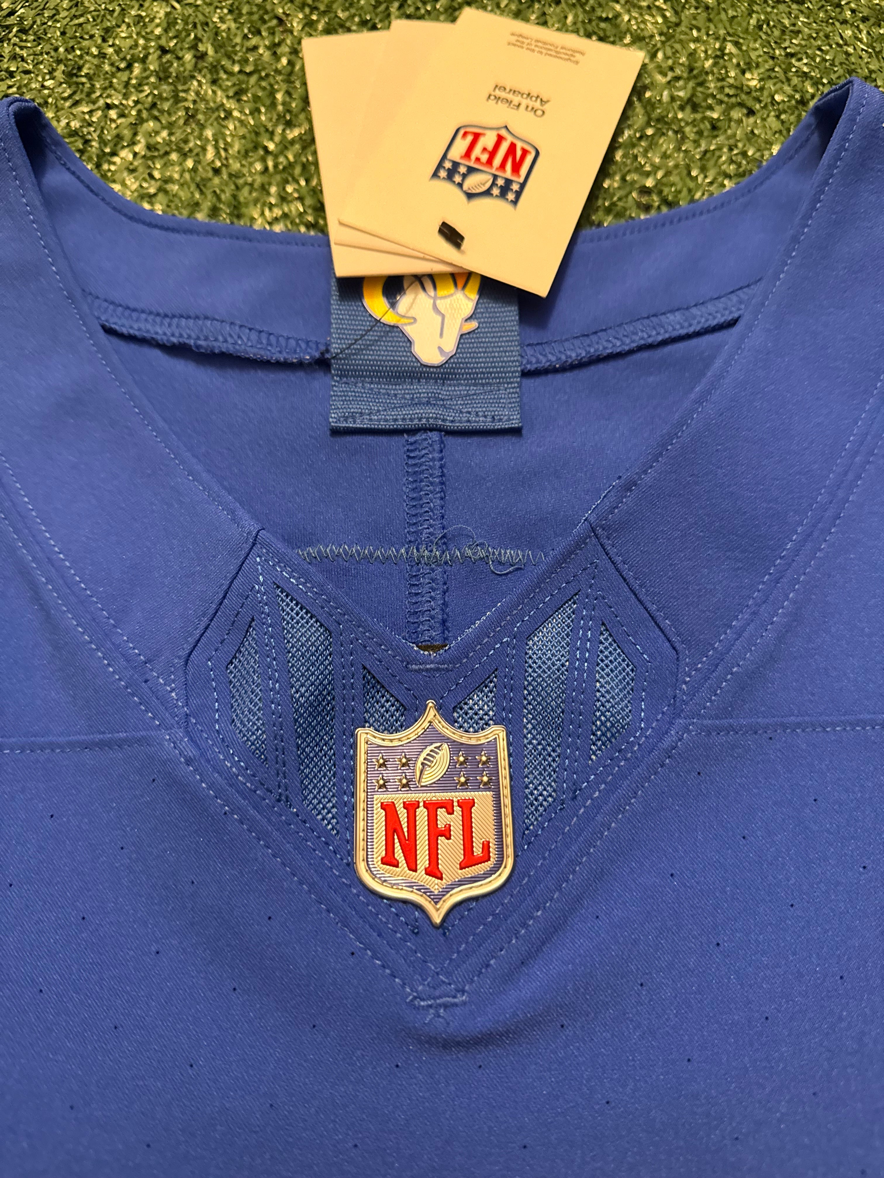 Puka Nacua Los Angeles Rams
Jersey #12 Nike Vapor FUSE Elite blue Size 44 (Large) NFL