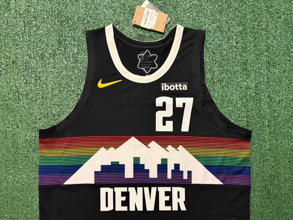 Jamal Murray Denver Nuggets Jersey #27 Nike ADV Authentic Black Size 52 (XL) NBA