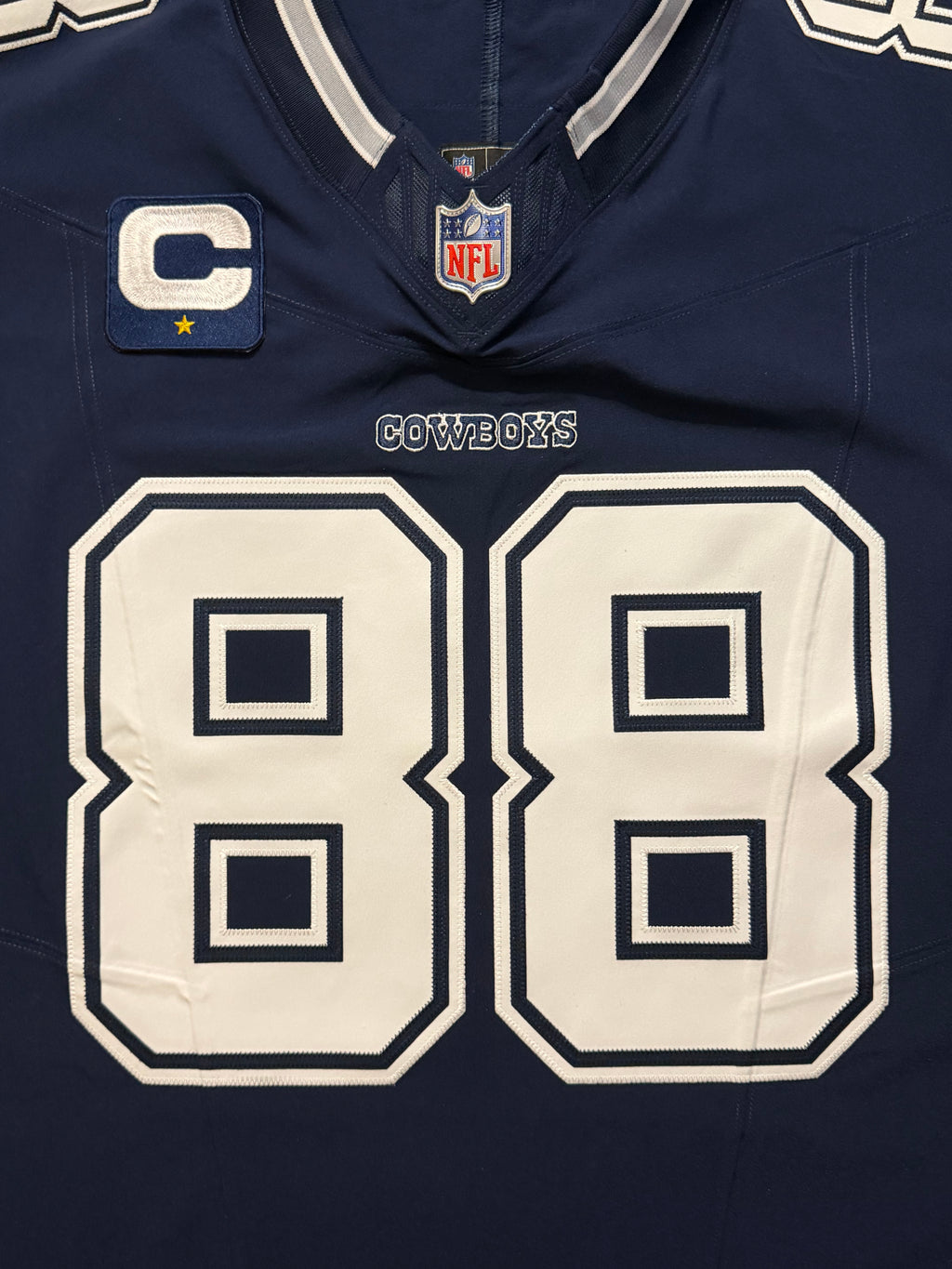 Ceedee Lamb Dallas Cowboys jersey #88 Nike Vapor FUSE Elite Navy size 48 (XL) NFL