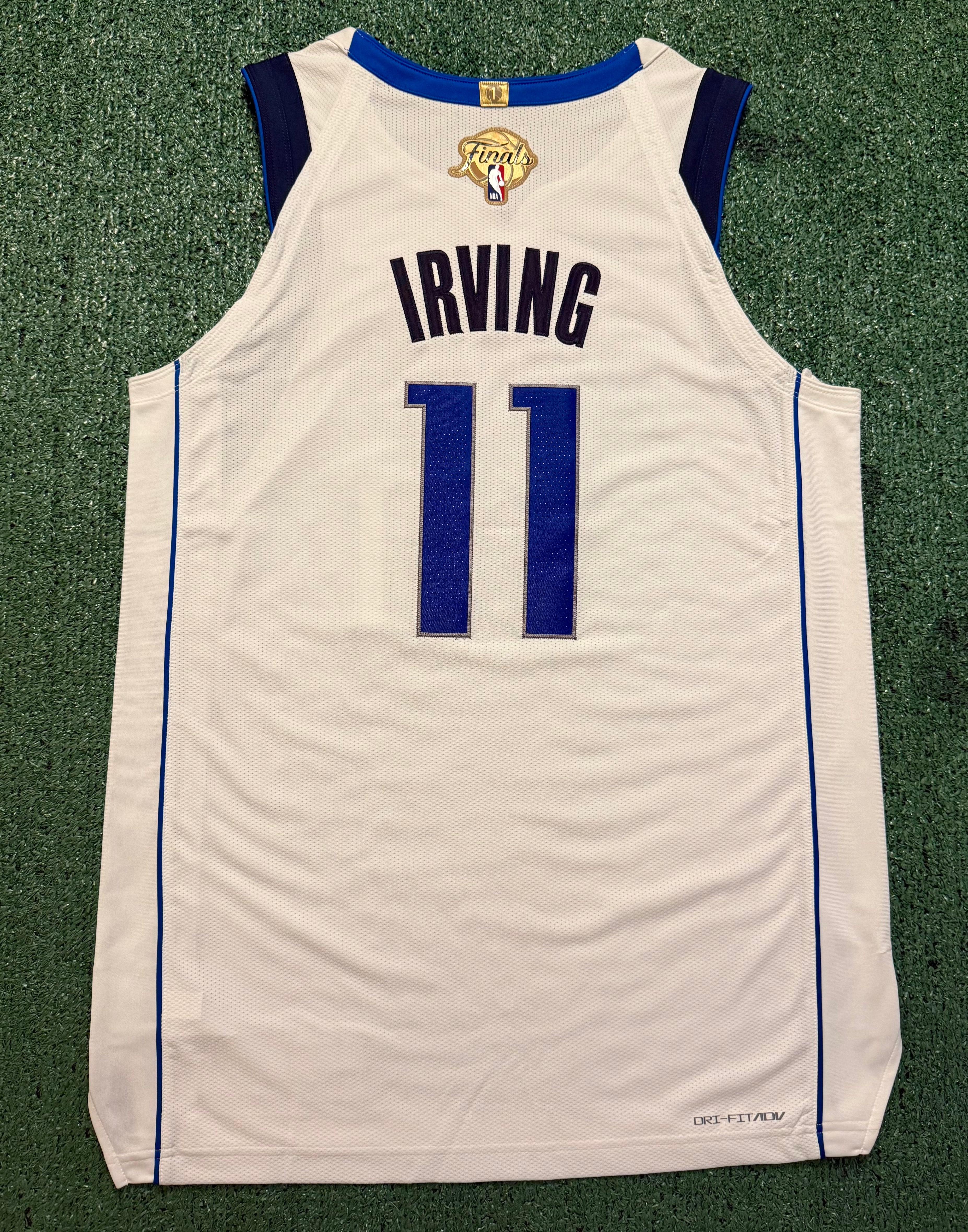 Kyrie Irving Dallas Mavericks Jersey #11 Nike ADV White Size 48 (Large) NBA