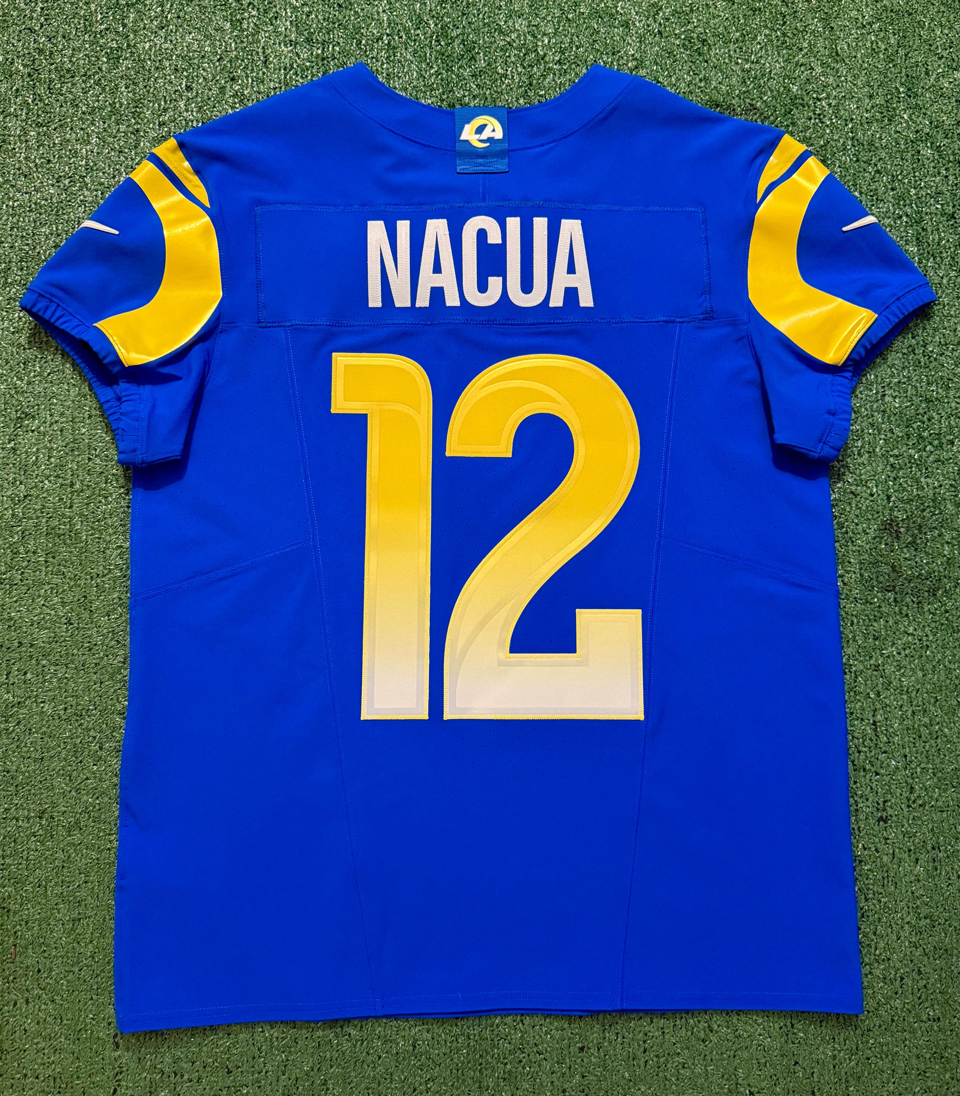 Puka Nacua Los Angeles Rams
Jersey #12 Nike Vapor FUSE Elite blue Size 44 (Large) NFL