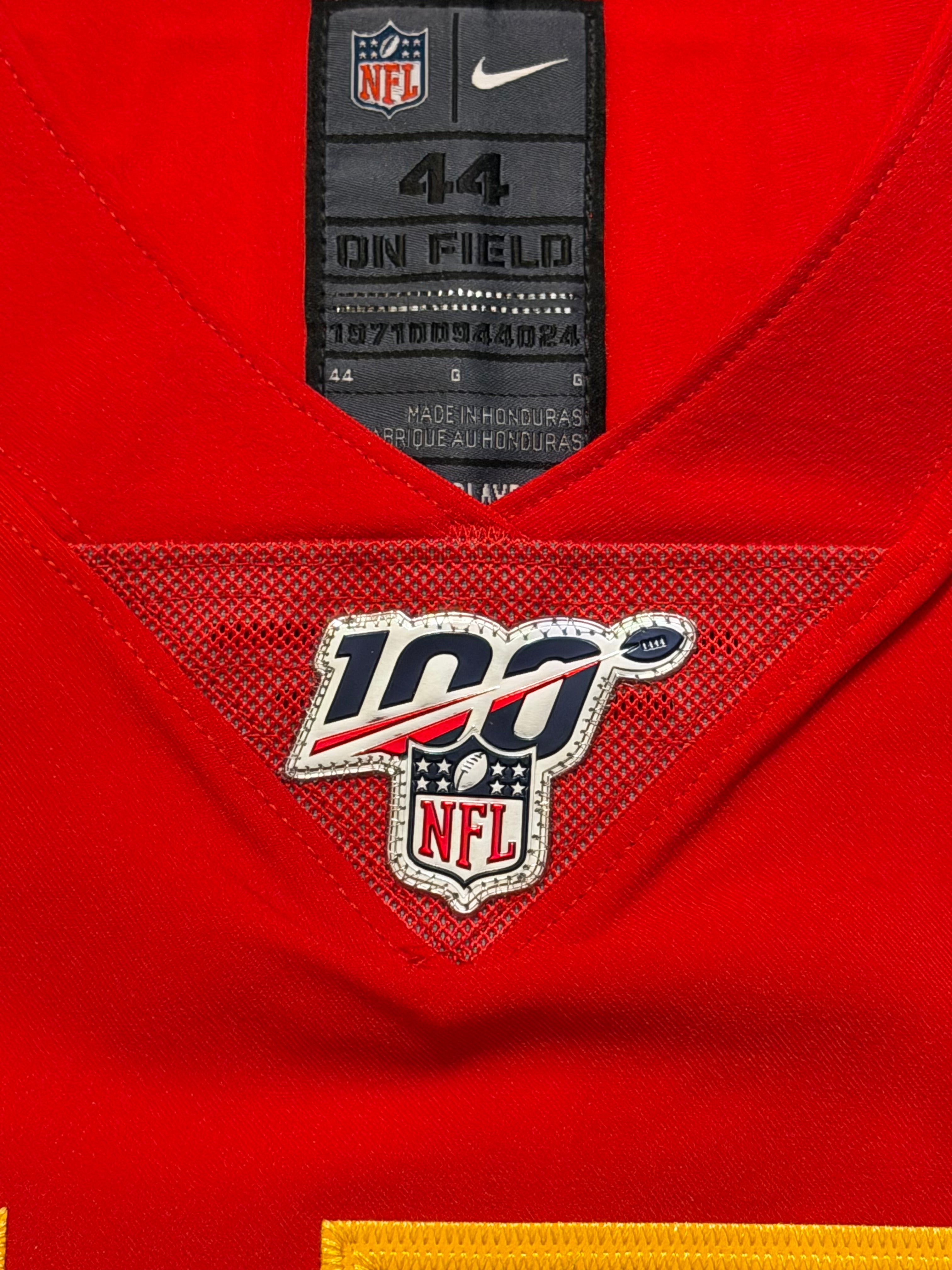 Patrick Mahomes Kansas City Chiefs Jersey #15 Nike Vapor Elite Red Size 44 (L) NFL