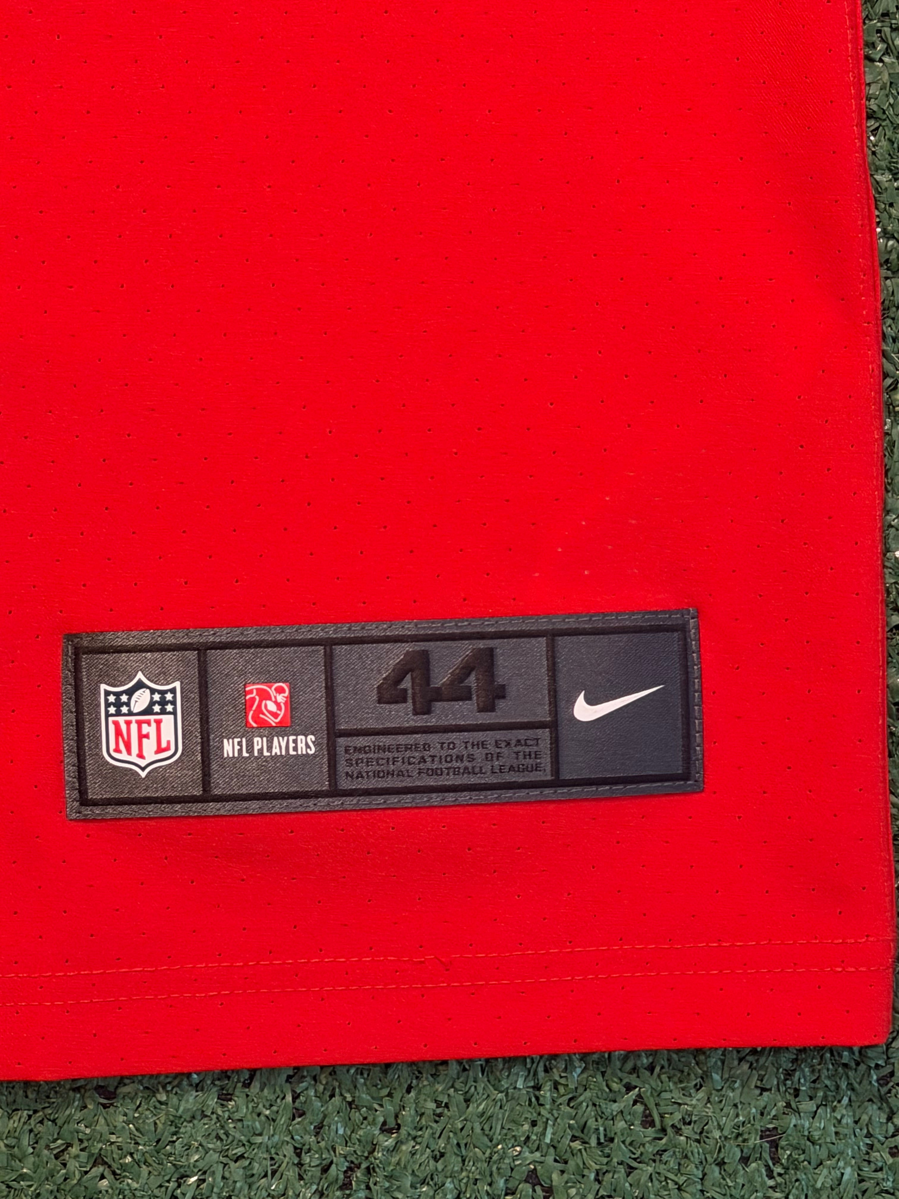 Travis Kelce Kansas City Chiefs Jersey #87 Nike Vapor Elite Red Size 44 (Large) NFL