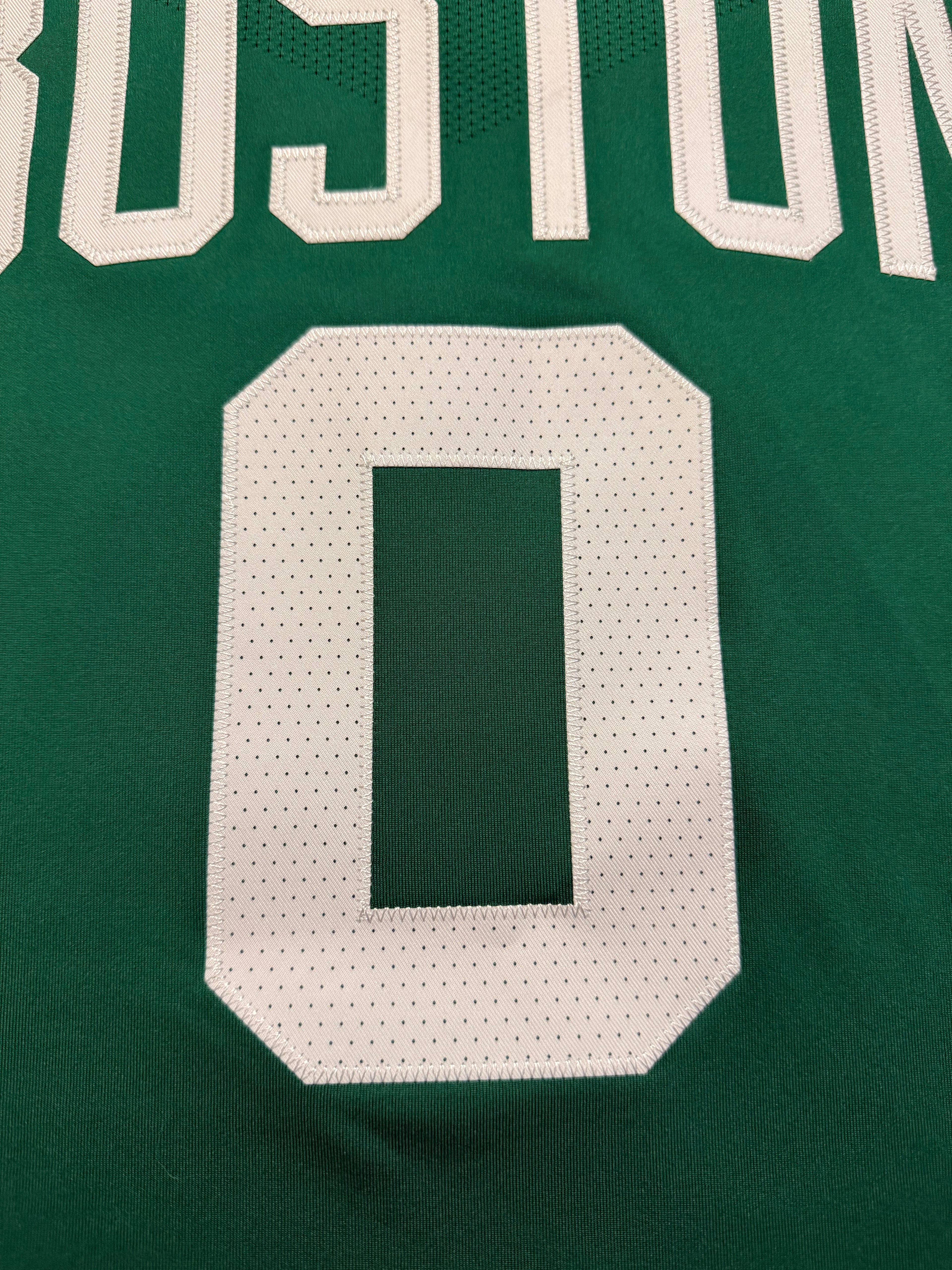 Jayson Tatum Boston Celtics Jersey #0 Nike ADV Authentic Green Size 52 (XL) NBA