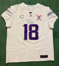 Justin Jefferson Minnesota Vikings Jersey #18 Nike Vapor FUSE Elite White Size 48 (XL) NFL