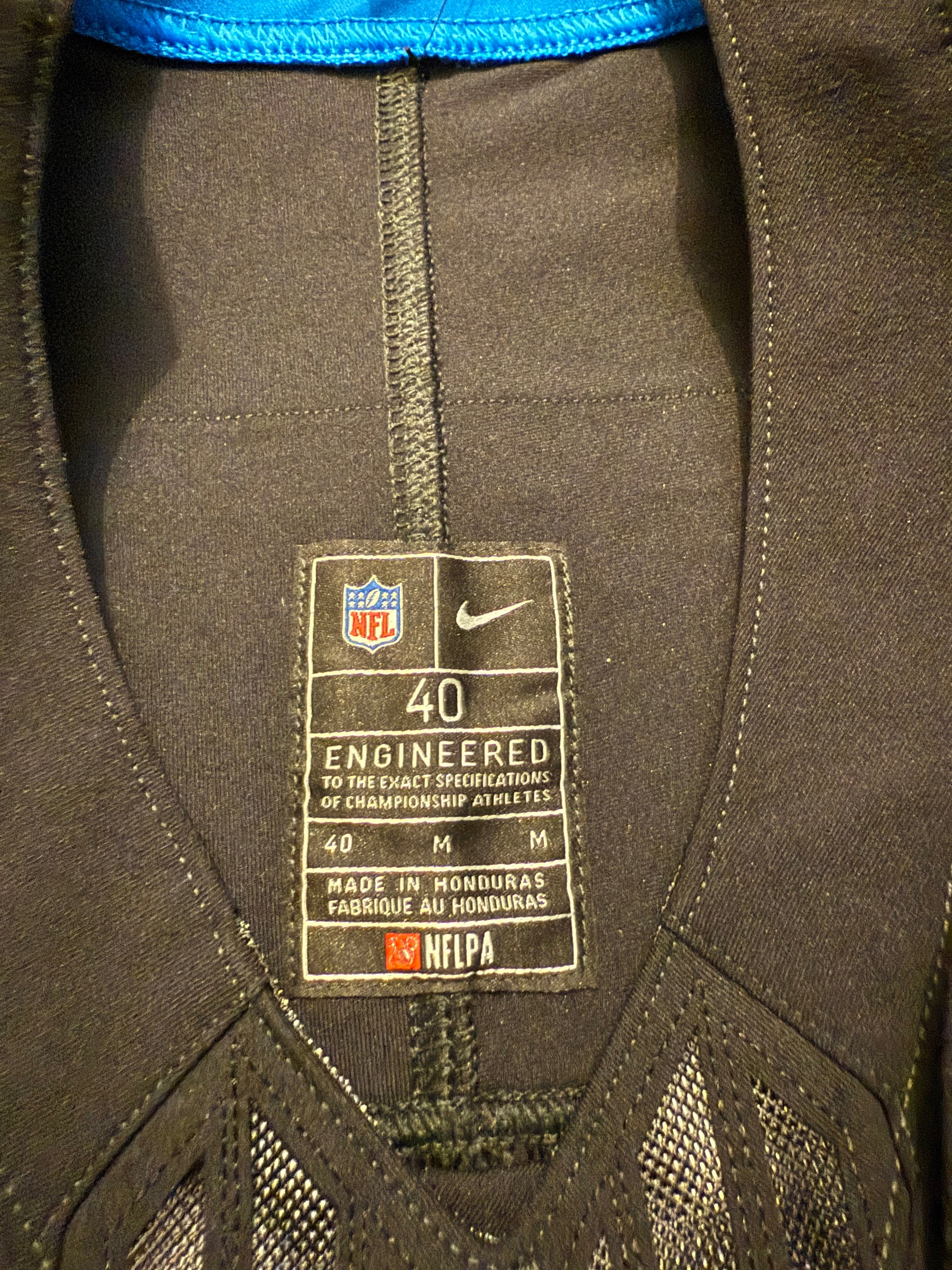 Aidan Hutchinson Detroit Lions Jersey #97 Nike Vapor FUSE Elite black size 40 (Medium) NFL