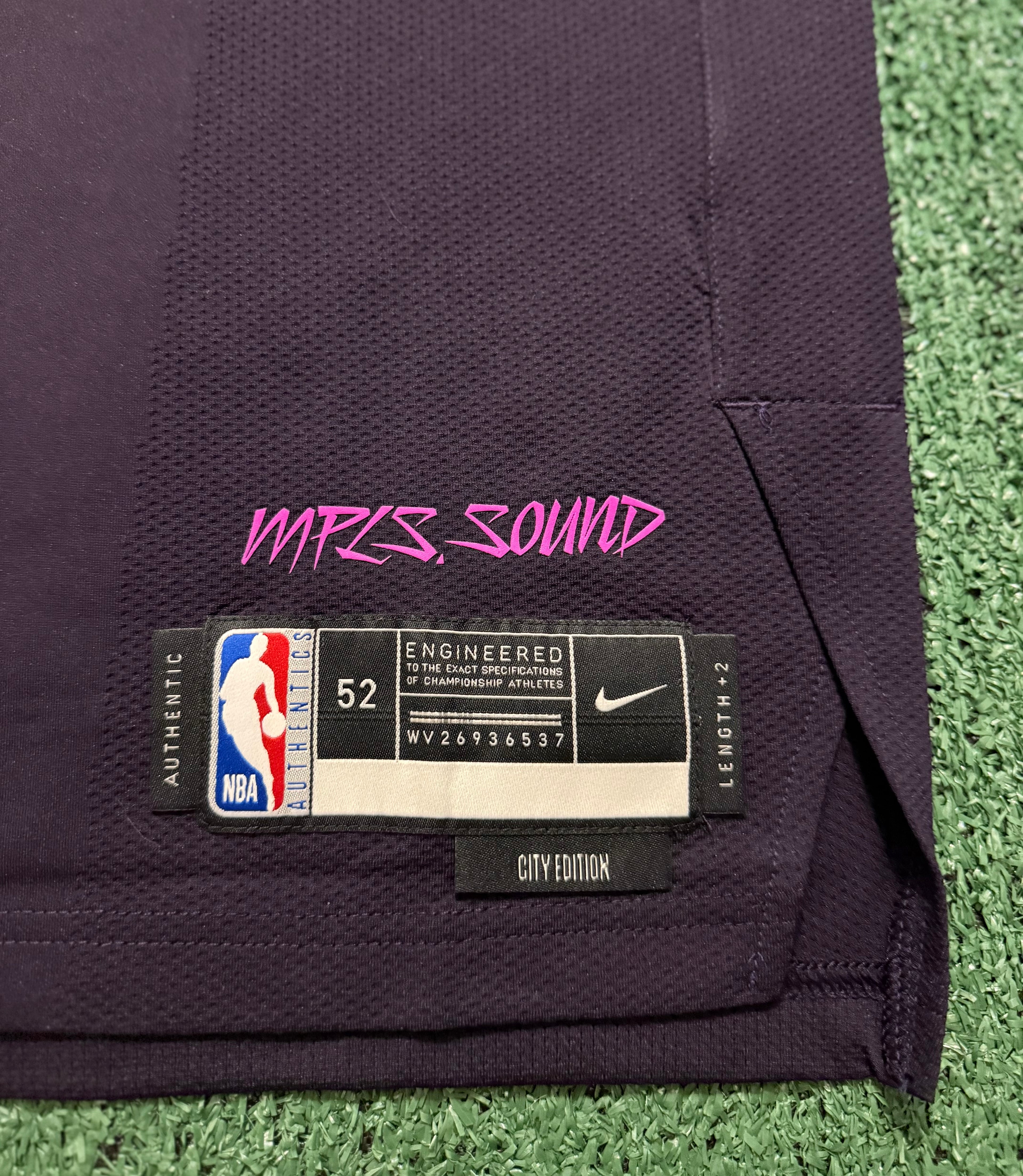 Anthony Edwards Minnesota Timberwolves Jersey #5 Nike ADV Authentic Black Size 52 (XL) NBA
