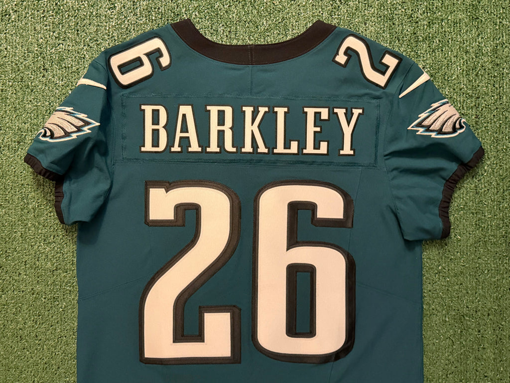 Saquon Barkley Philadelphia Eagles Jersey #26 Nike Vapor FUSE Elite Green Size 40 (Medium) NFL