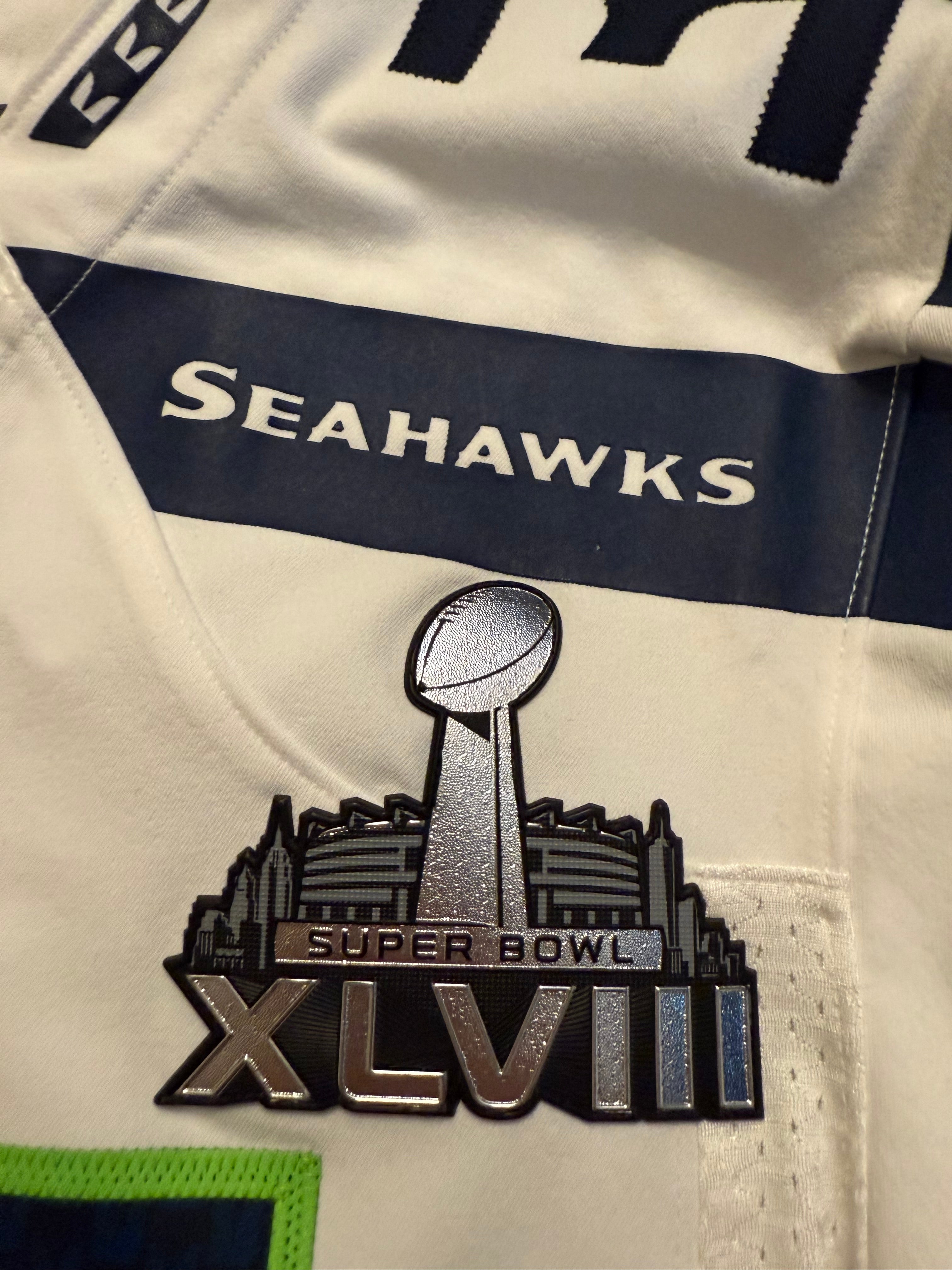 Cam Chancellor Seattle Seahawks 
Jersey #31 Nike Elite white Size 44 (Large) NFL