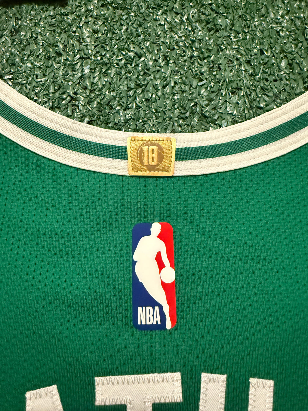 Jayson Tatum Boston Celtics Jersey #0 Nike ADV Authentic Green Size 48 (L) NBA