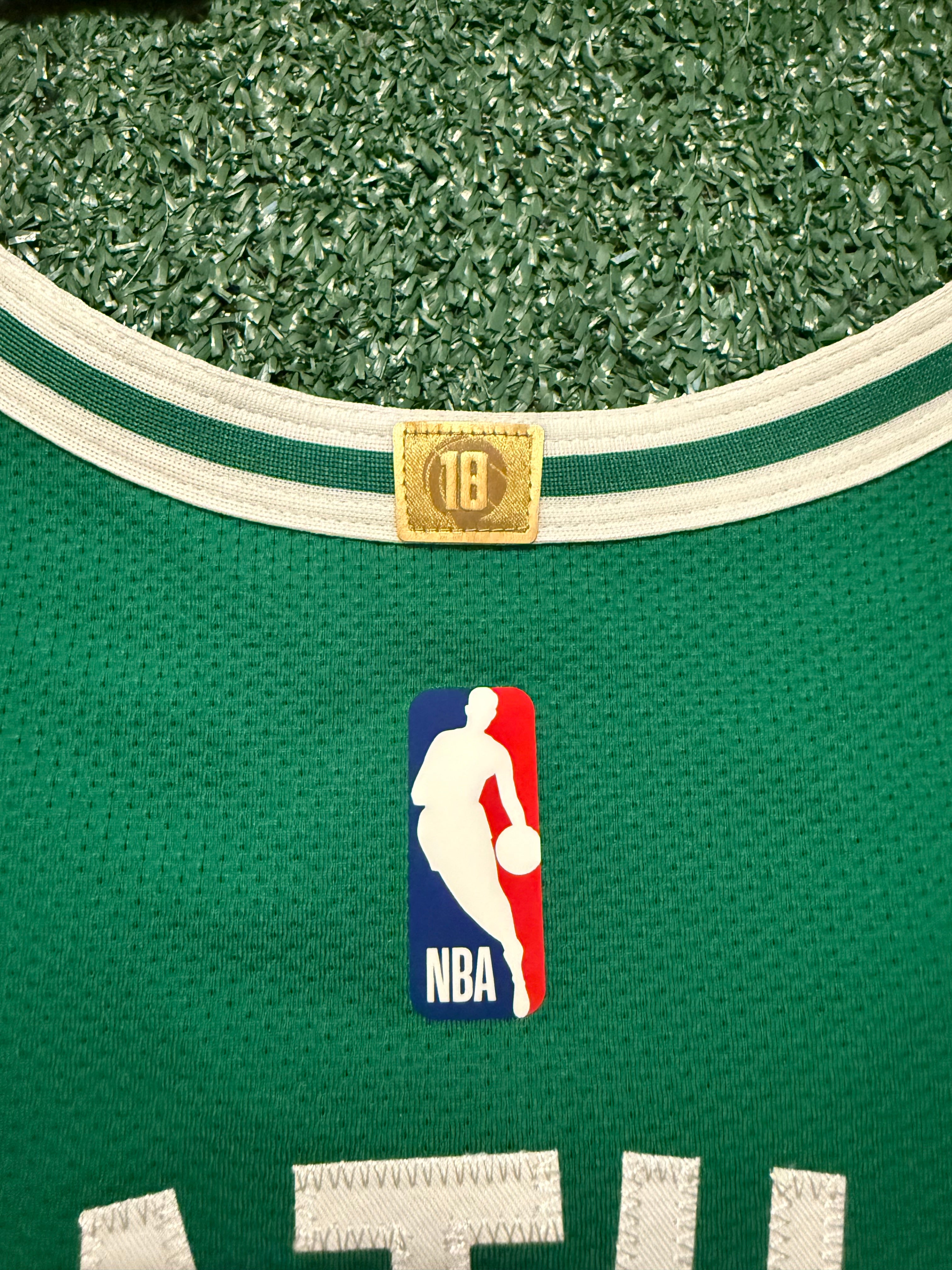 Jayson Tatum Boston Celtics Jersey #0 Nike ADV Authentic Green Size 48 (L) NBA