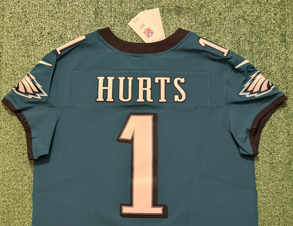 Jalen Hurts Philadelphia Eagles Jersey #1 Nike Vapor FUSE Elite Green size 48 (XL) NFL