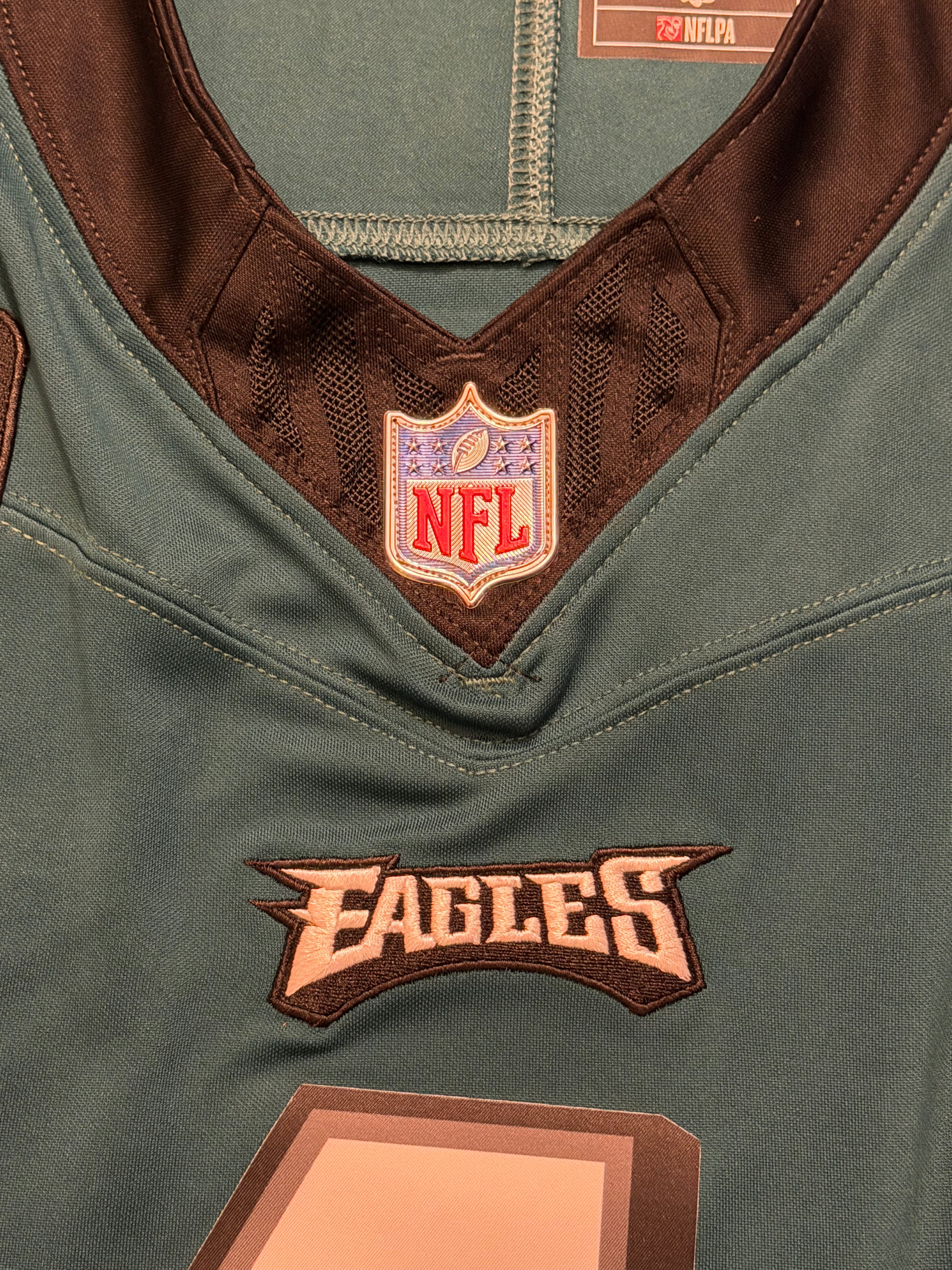 Jalen Hurts Philadelphia Eagles Jersey #1 Nike Vapor FUSE Limited Green size (XL) NFL