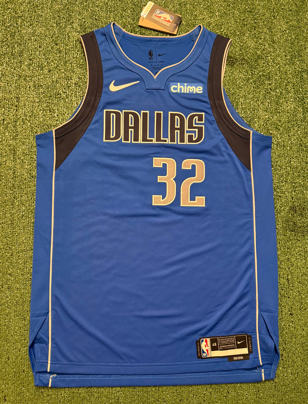Cooper Flagg Dallas Mavericks Jersey #32 Nike ADV Blue Size 48 (Large) NBA
