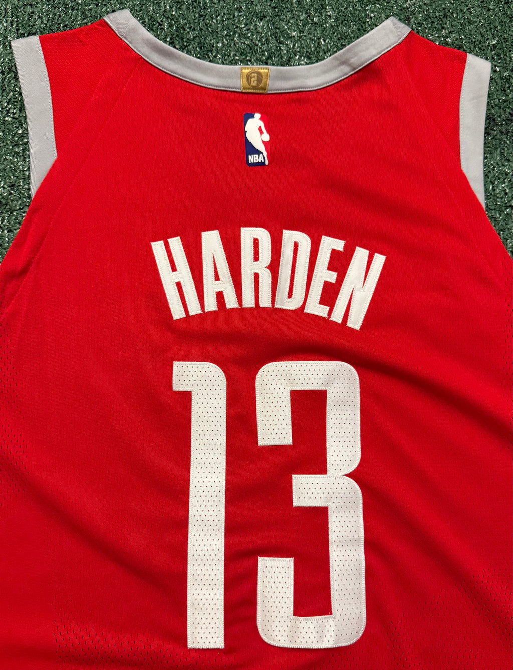 James Harden Houston Rockets Jersey #1 Nike AeroSwift Authentic Red Size 52 (XL) NBA